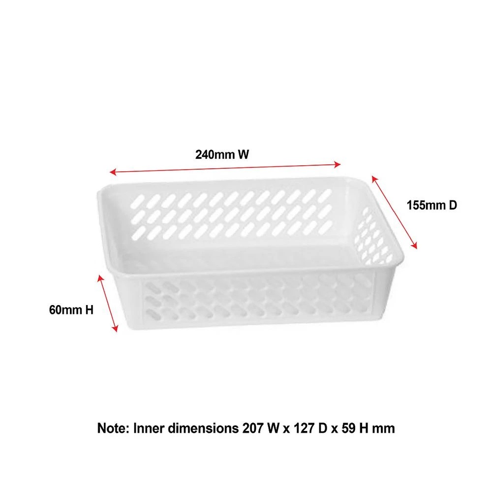 2 Keji Organiser Basket Medium 2 Pack, 2 of 2