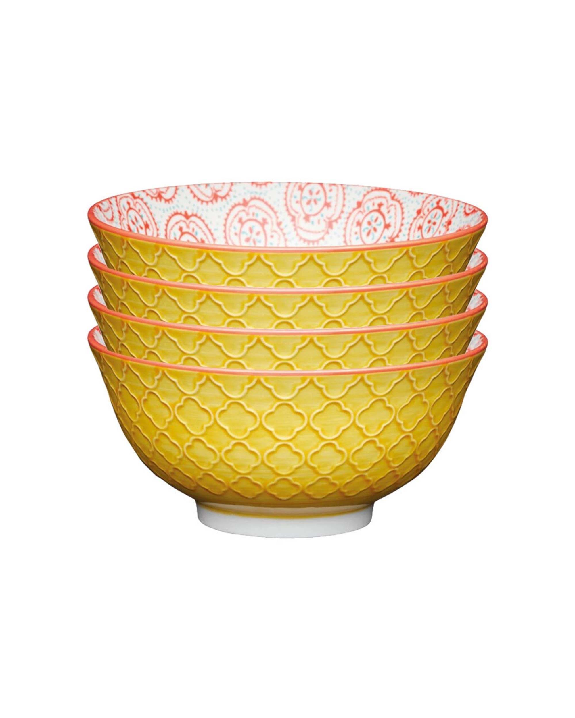 1 Mikasa 4pc Does It All Kitchen Glazed Bowl 15.7cm Durable Microwave Dishwasher Safe - Multi, 1 of 8