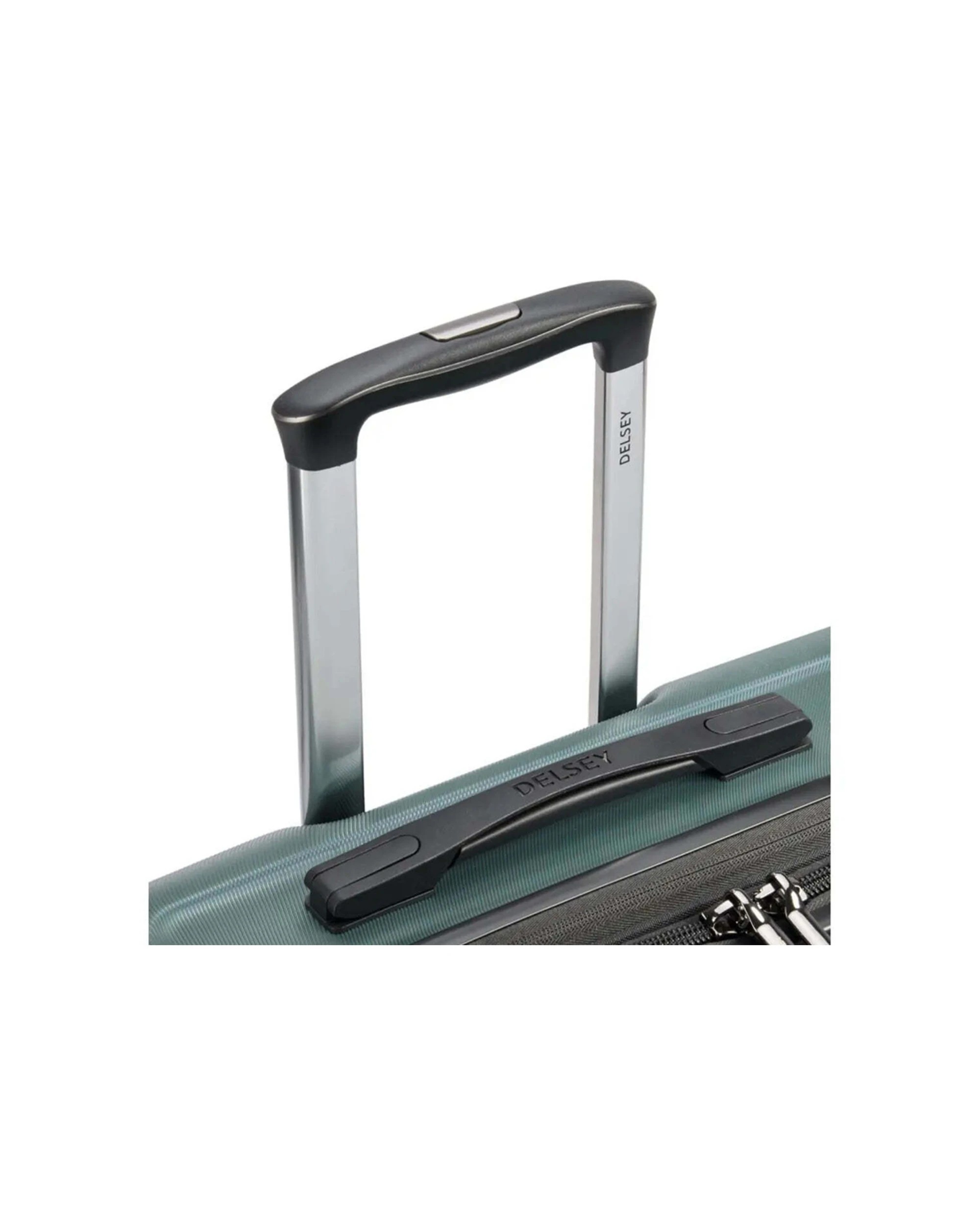 6 Delsey Shadow 5.0 - 75 cm Expandable 4-Wheel Suitcase TSA Lock Polycarbon - Green, 6 of 6