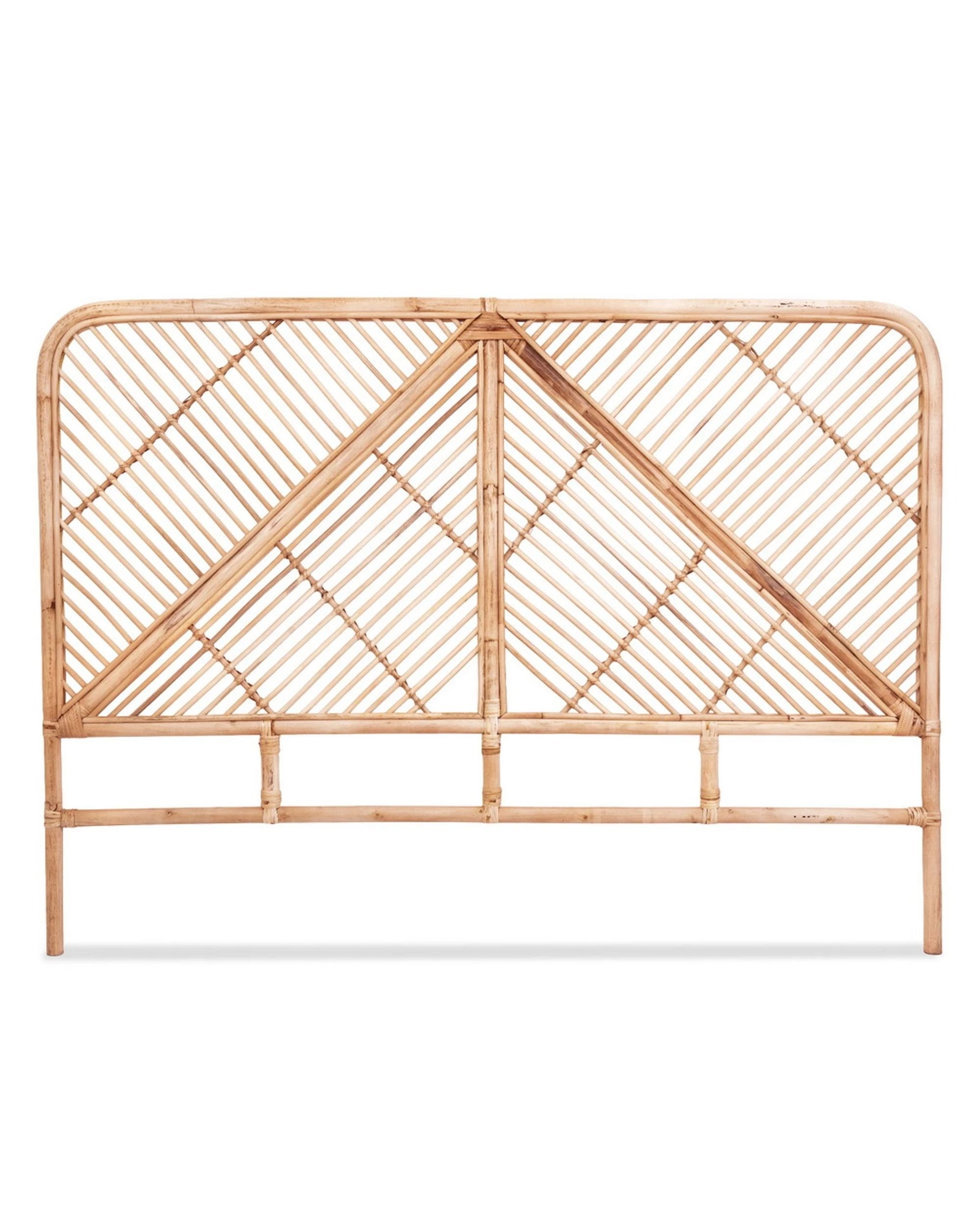 3 Artiss Bed Headboard Queen Bedhead Rattan - F - Natural, 3 of 7