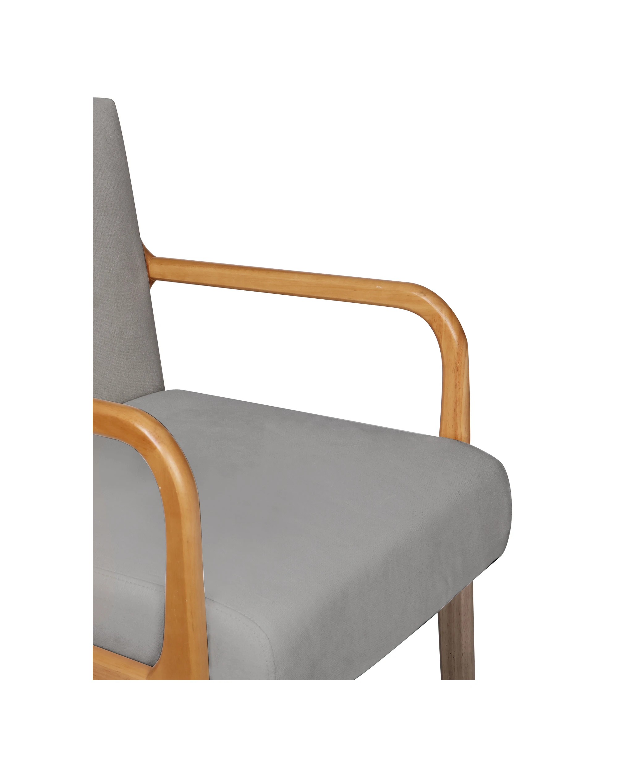 5 Artiss Armchair Fabric Light - Grey, 5 of 7