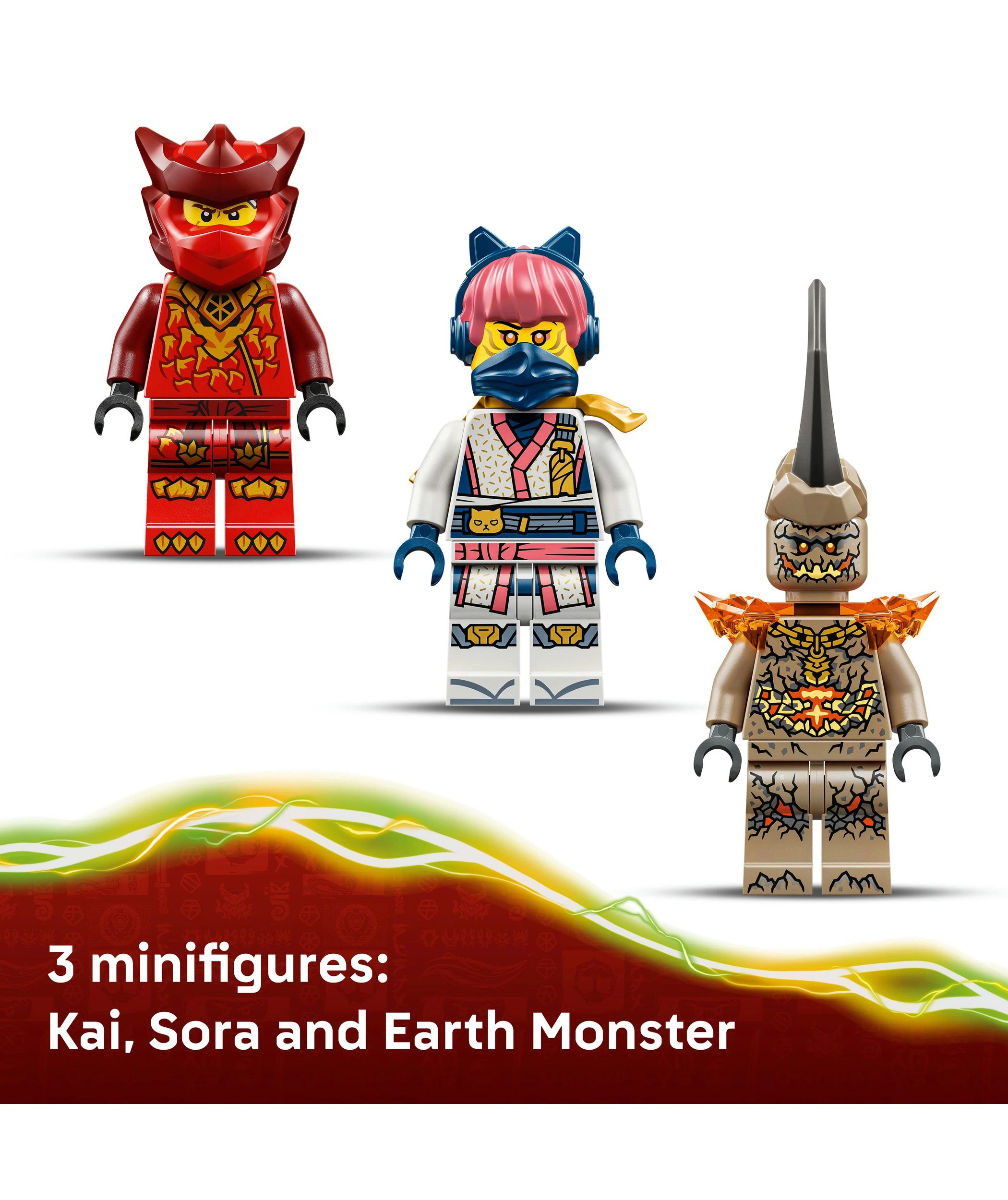 6 LEGO NINJAGO Kai's Dragon Mech Battle Pack 71851, 6 of 10