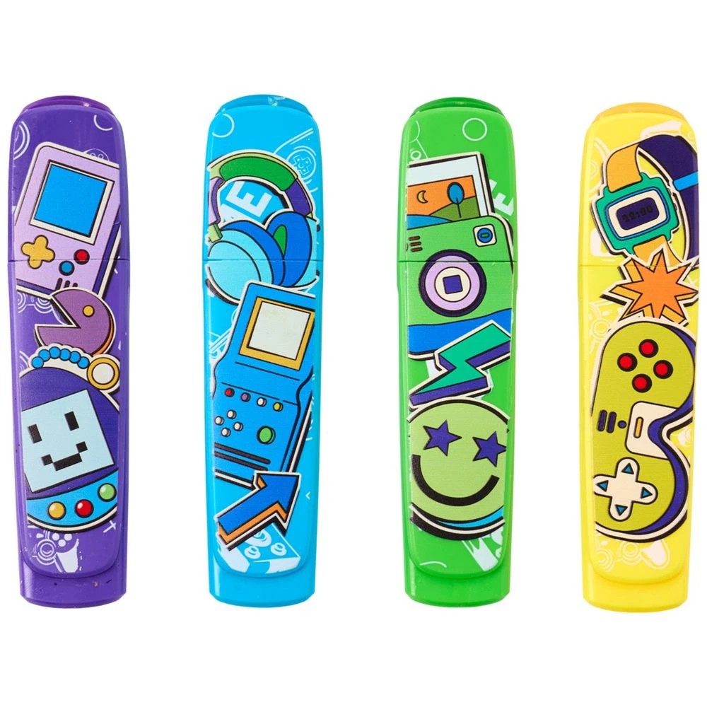 4 Studymate Novelty Highlighter Neon 4 Pack, 4 of 9