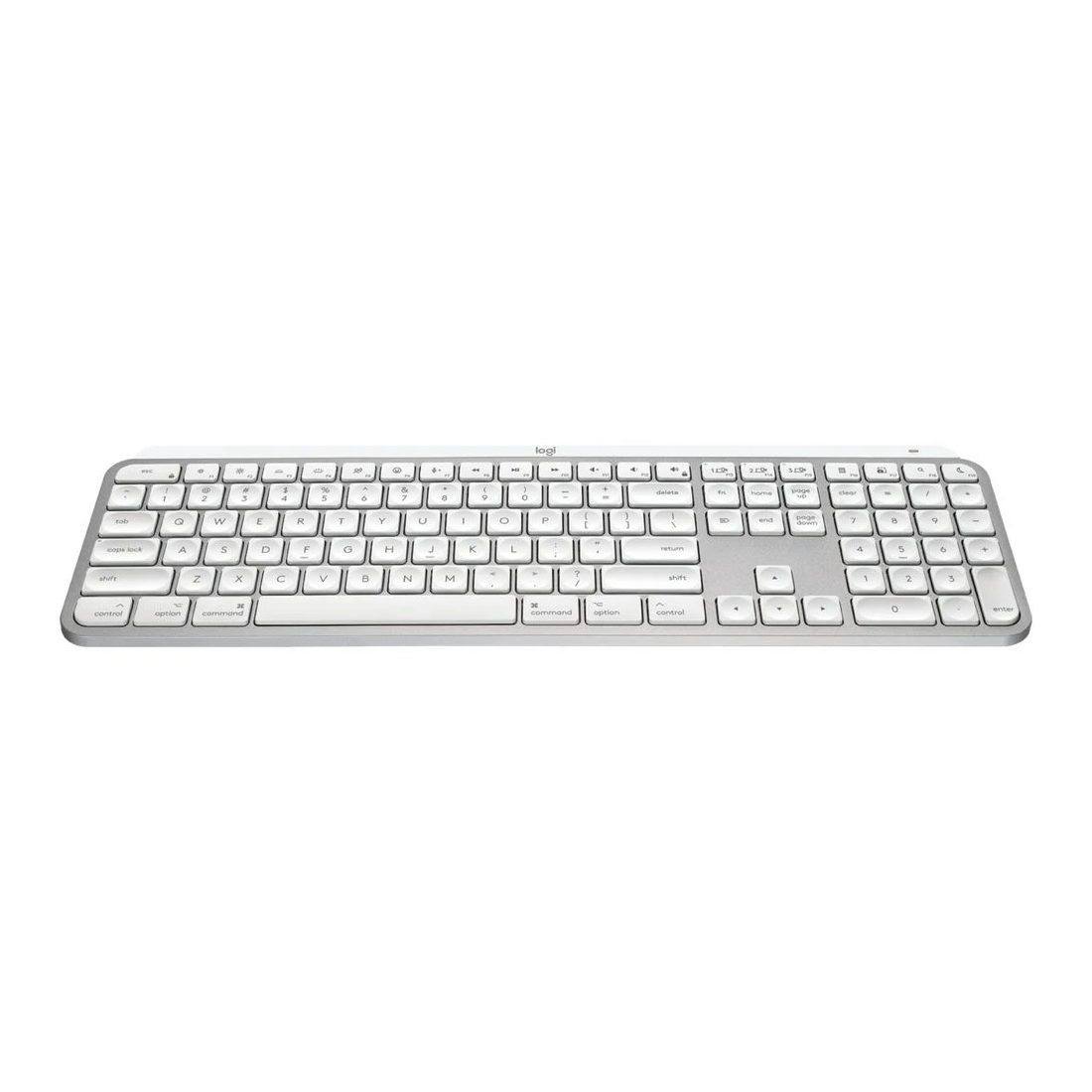 2 Logitech MX Keys Wireless Keyboard Mini Mac White, 2 of 6