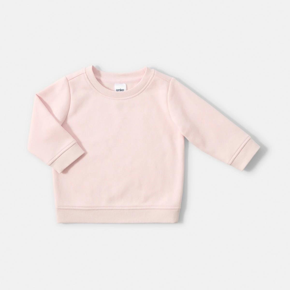 1 Everyday Sweatshirt Fare Pink, 1 of 3