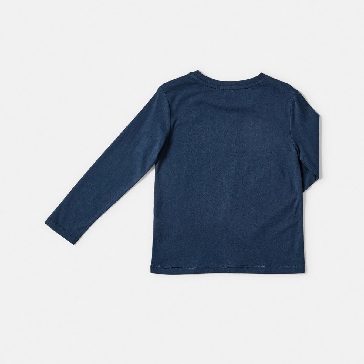 8 Long Sleeve Print T-shirt Blu Monste, 8 of 9
