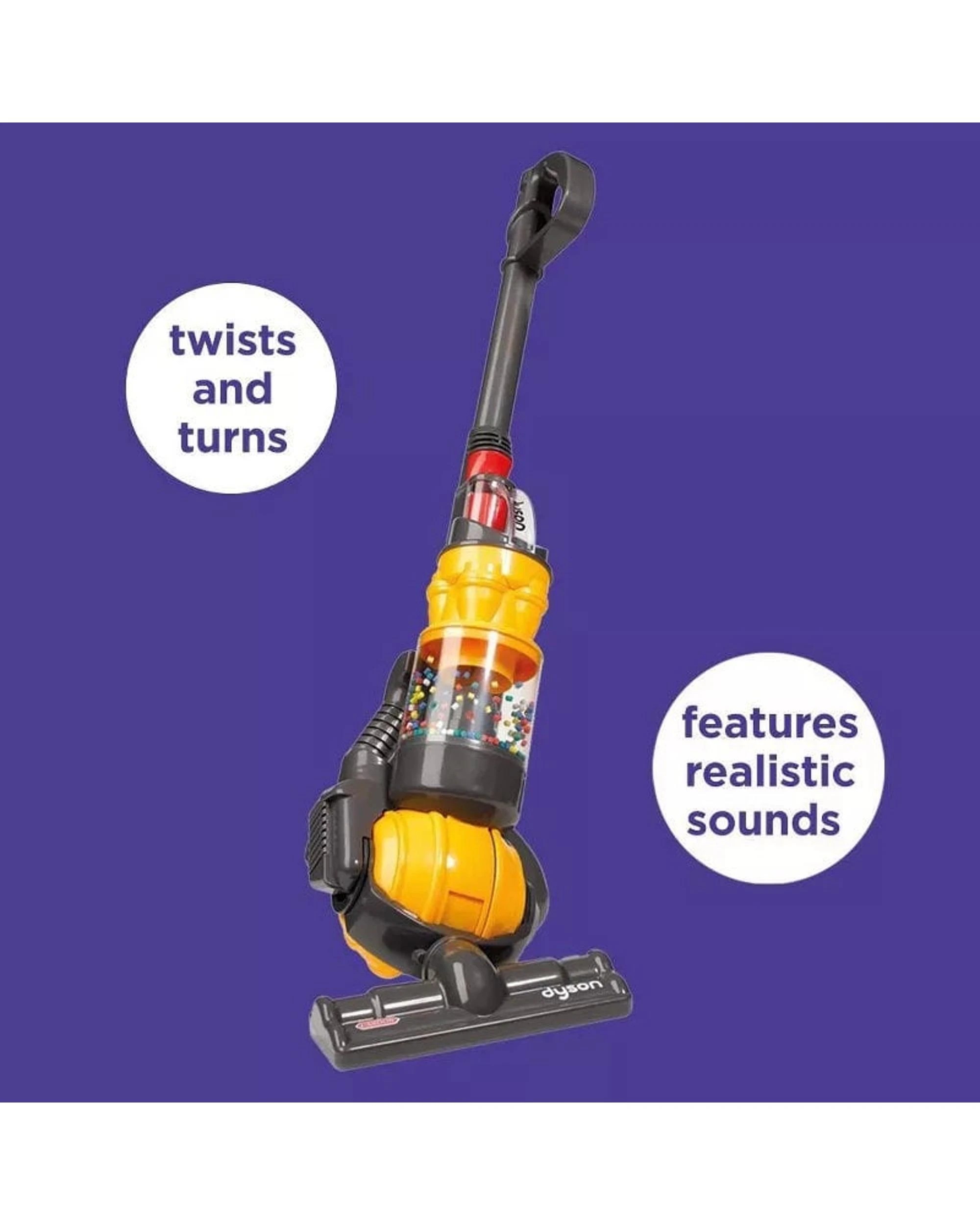 4 Casdon Dyson Kids Upright Ball Vacuum, 4 of 7