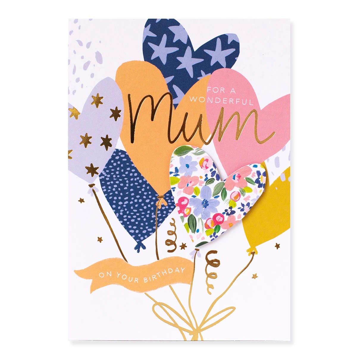 3 Connections from Hallmark Birthday Card - Heart Balloons, 3 of 3