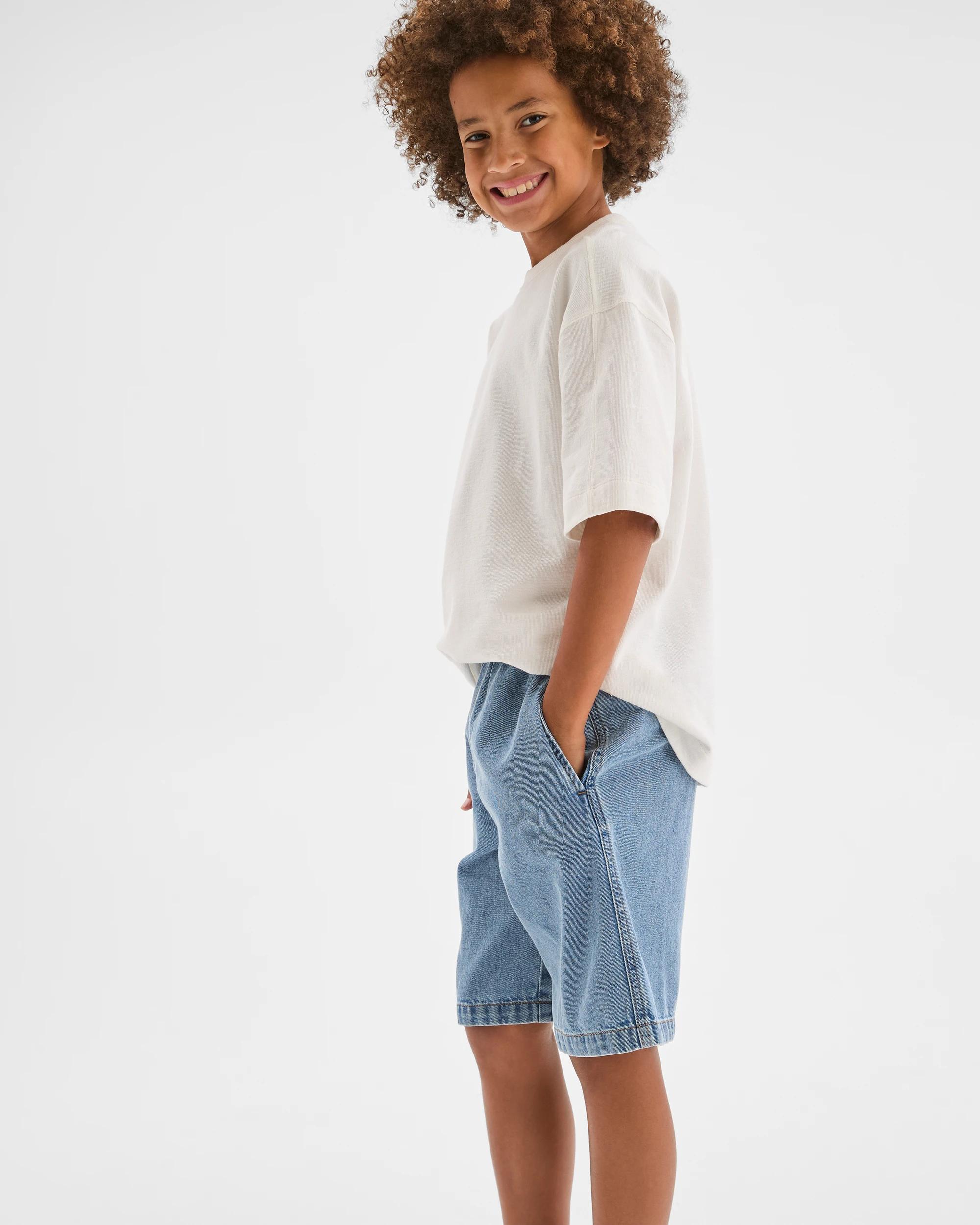 2 Target Kids Denim Jorts MID WASH, 2 of 7