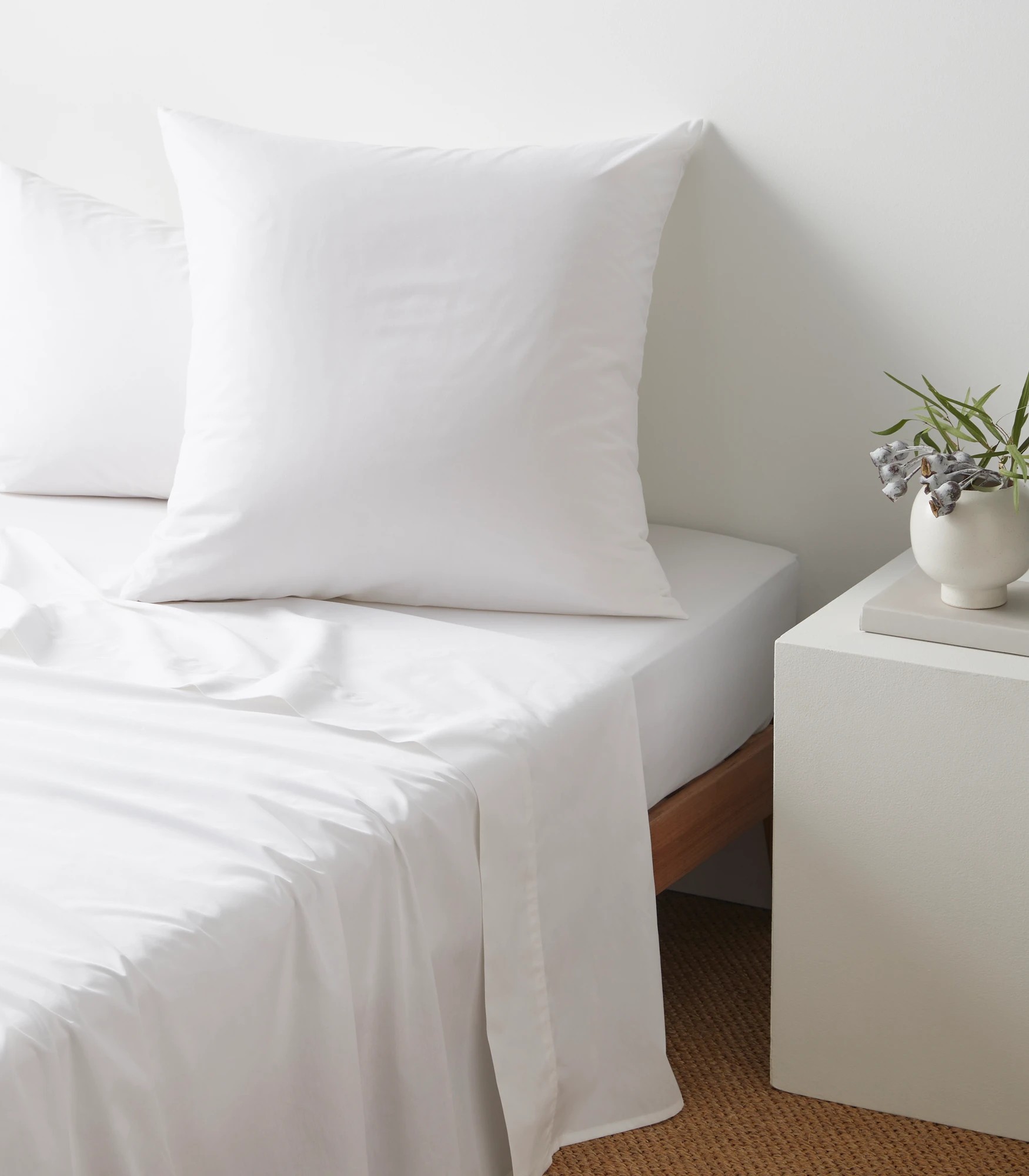 1 Target Australian Cotton 250 Thread Count European Pillowcases 2 Pack - One Size - White, 1 of 2