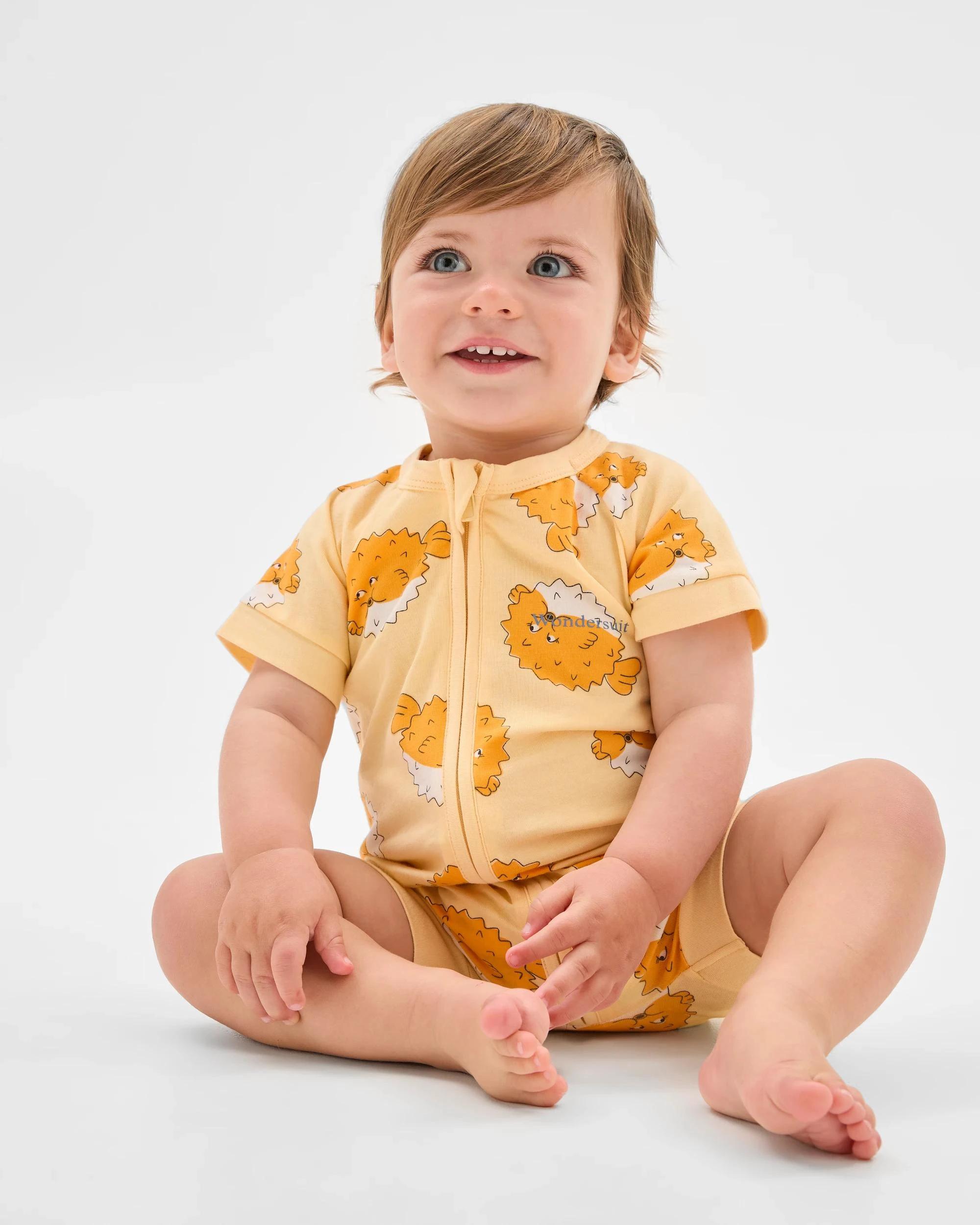 1 Bonds Baby Zippy Wondersuit Romper PUFFIN AROUND, 1 of 4