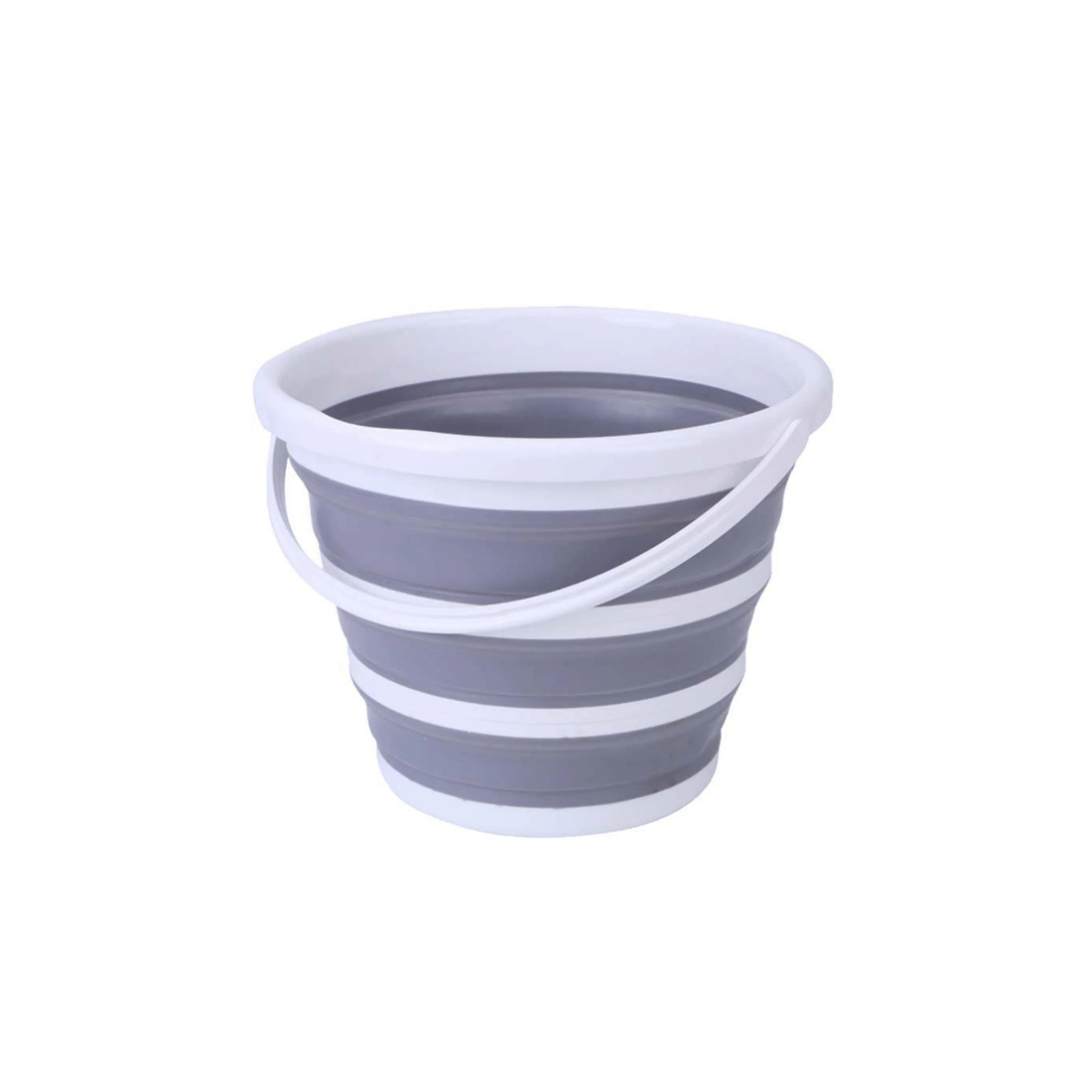 1 BR Home Foldable Silicone Bucket for Home, Hiking, Camping, and Fishing - 10 Litre, 1 of 8