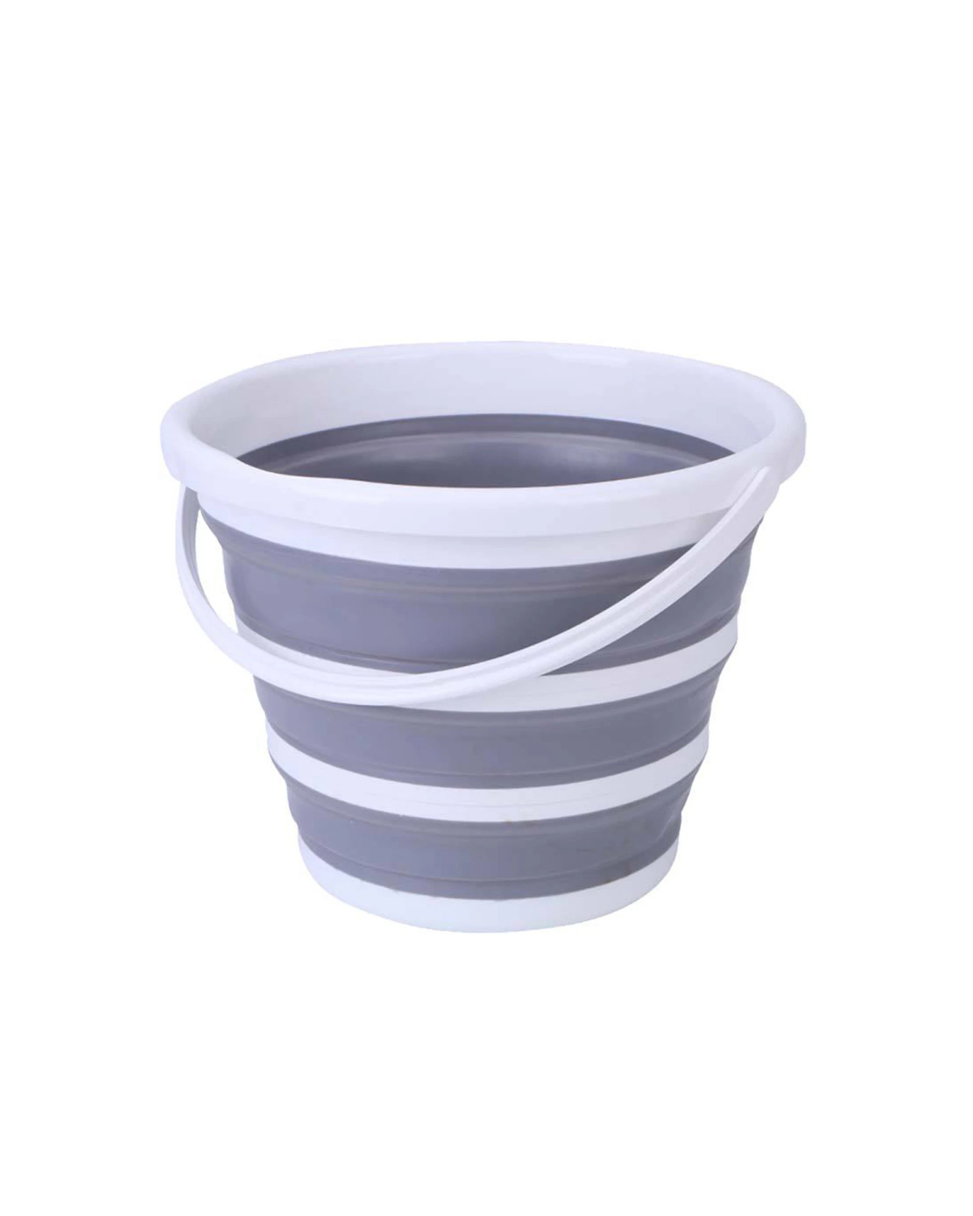 1 BR Home Foldable Silicone Bucket for Home, Hiking, Camping, and Fishing - 10 Litre, 1 of 8