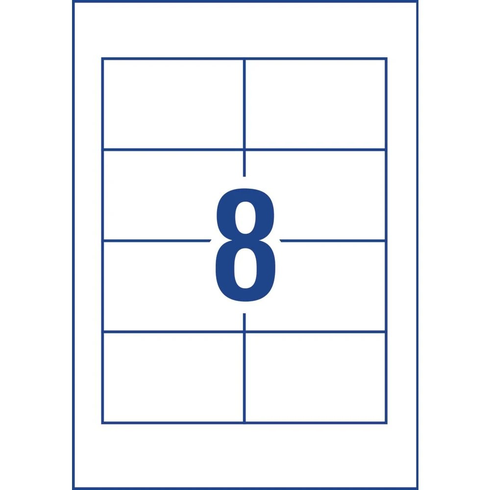 2 Avery Name Badge Refill Cards 200 Pack, 2 of 5