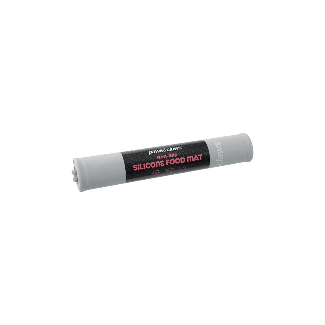 2 Paws And Claws 49x30cm Non Slip Silicone Pet Food Mat Assorted Colours
 - Orange, 2 of 5