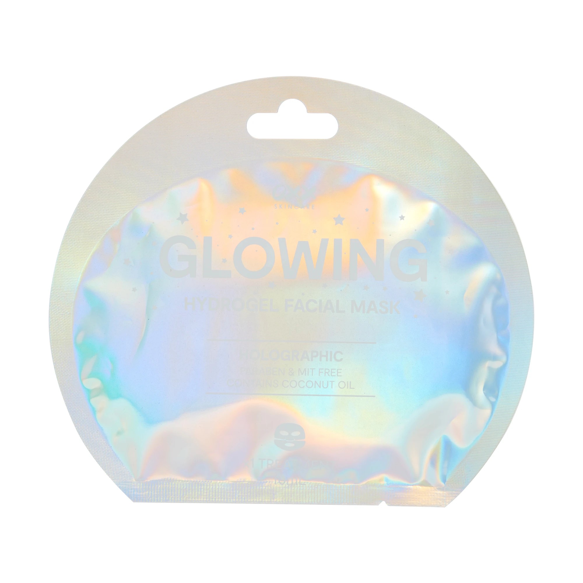 1 OXX Skincare Glowing Hydrogel Facial Mask 10ml - Coconut Oil, 1 of 2
