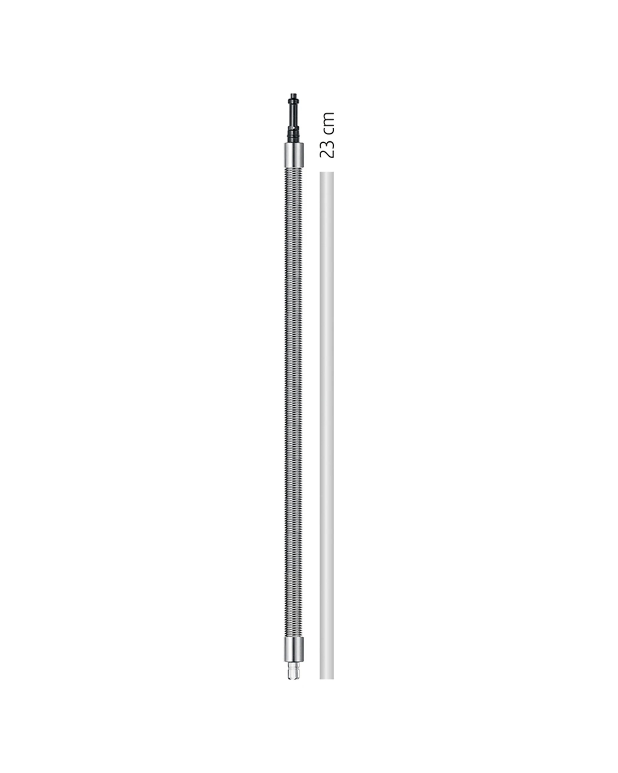 2 JURA Milk Feeding Pipe Stainless Steel Protective Casing For HP1 Model - Silver, 2 of 3
