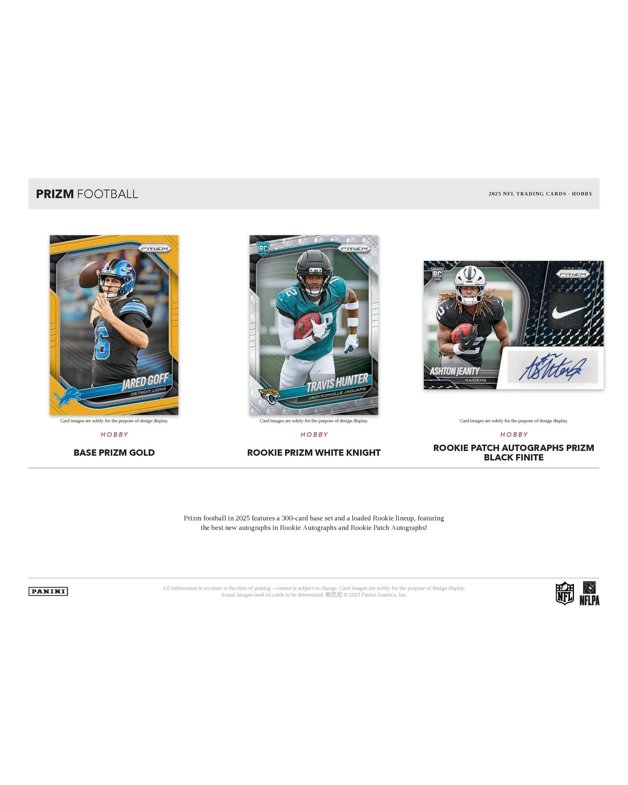 3 Panini 2025 NFL Prizm Football Hobby Pack, 3 of 9