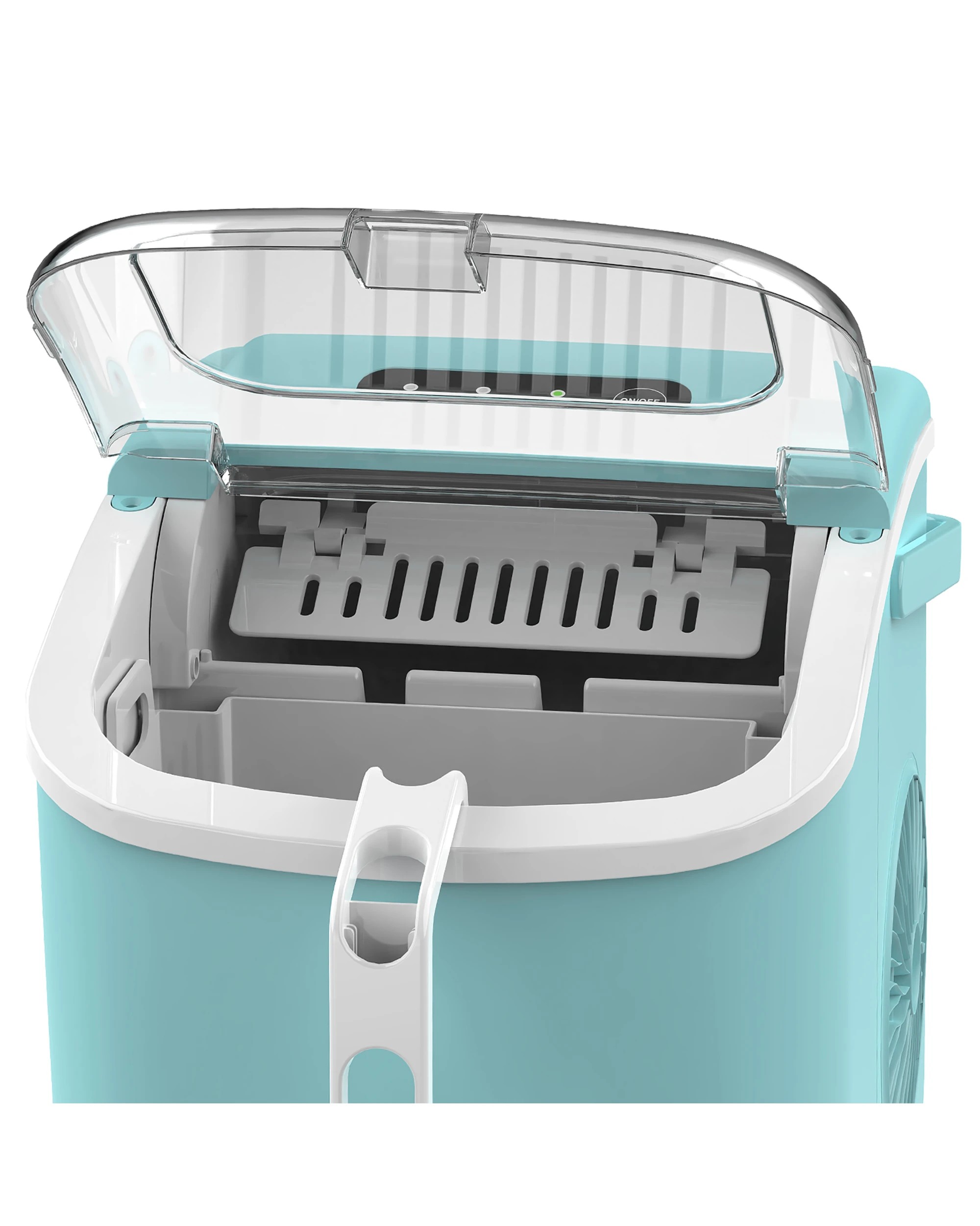 6 Advwin 12kg Ice Maker Portable Ice Cube Machine - Green, 6 of 7