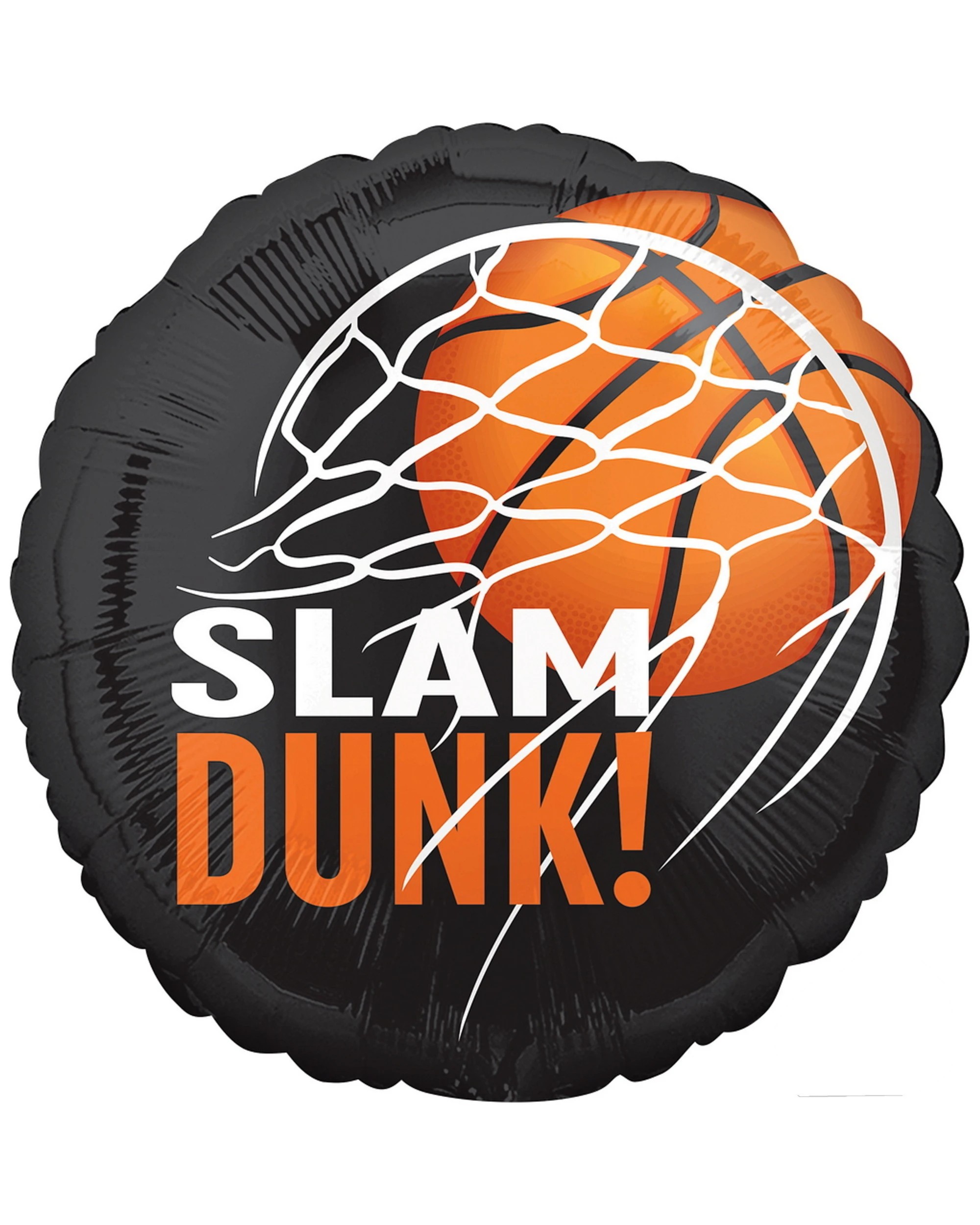 1 Anagram Nothin' But Net Slam Dunk Helium Balloon - Multi, 1 of 1