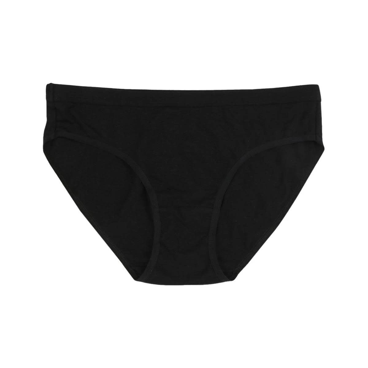 1 Comfort Top Bikini Briefs BLACK, 1 of 5