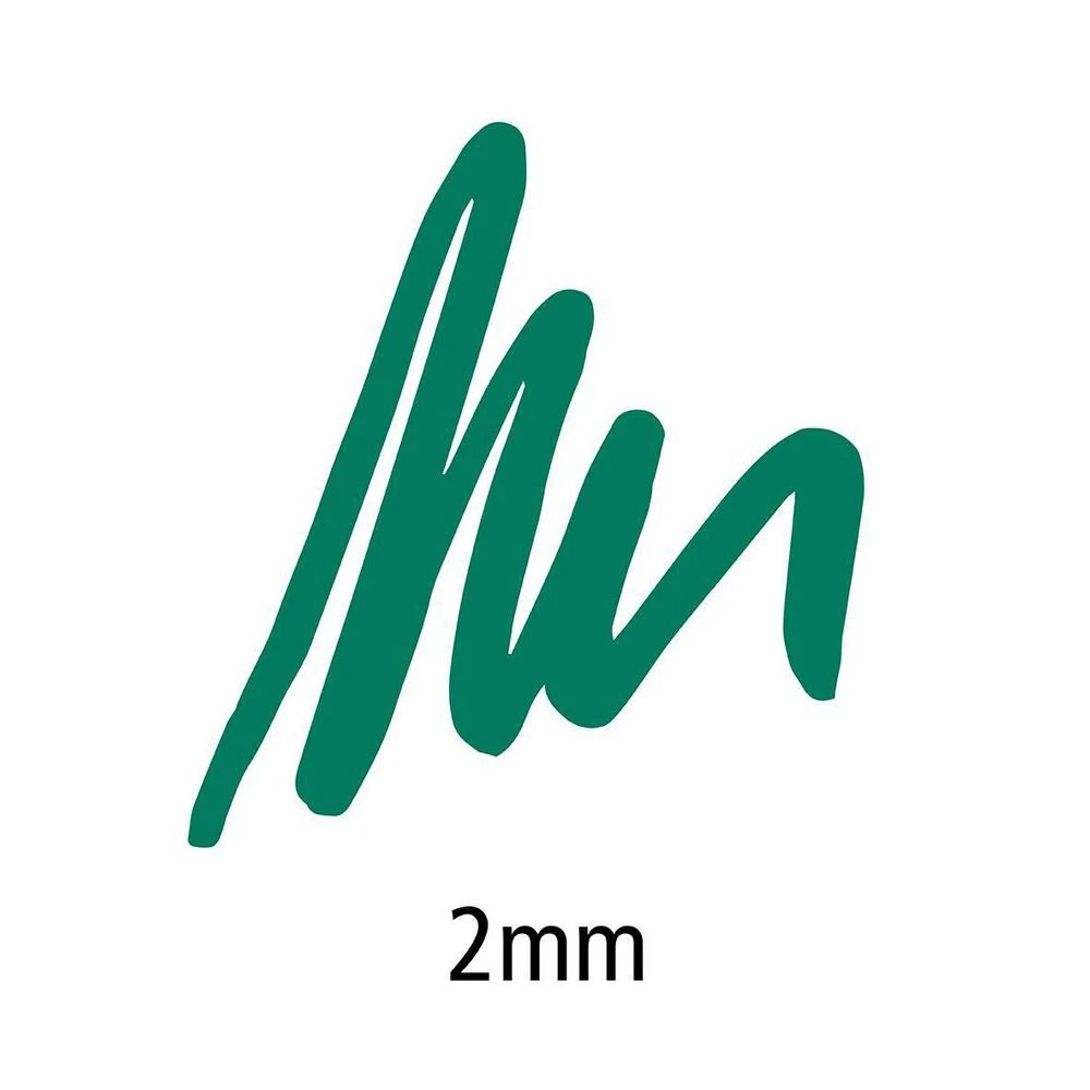 3 Staedtler Lumocolor Whiteboard Marker Bullet Green, 3 of 3