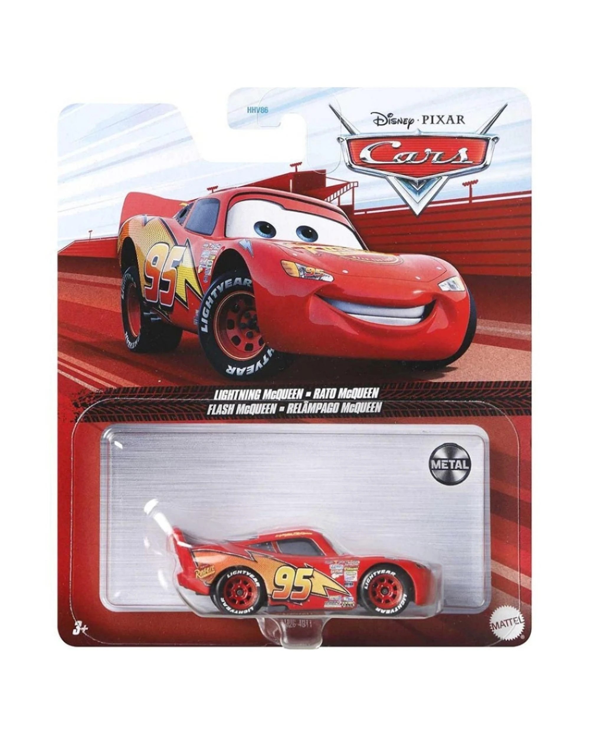 1 Disney Pixar Cars Lightning McQueen Diecast Car, 1 of 4