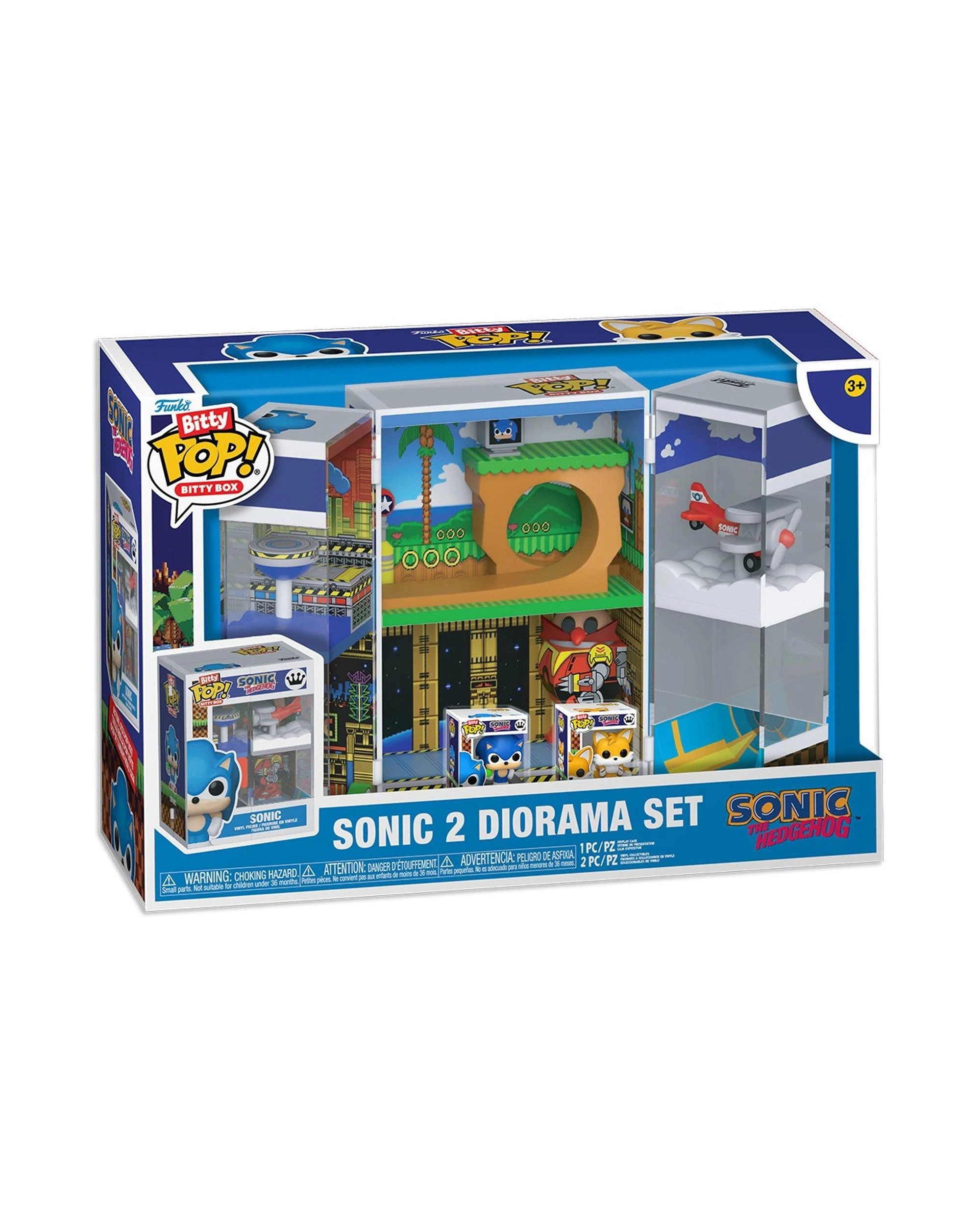 5 Sonic the Hedgehog Sonic 2 Diorama Set Bitty POP! Bitty Box Funko POP! Vinyl, 5 of 7