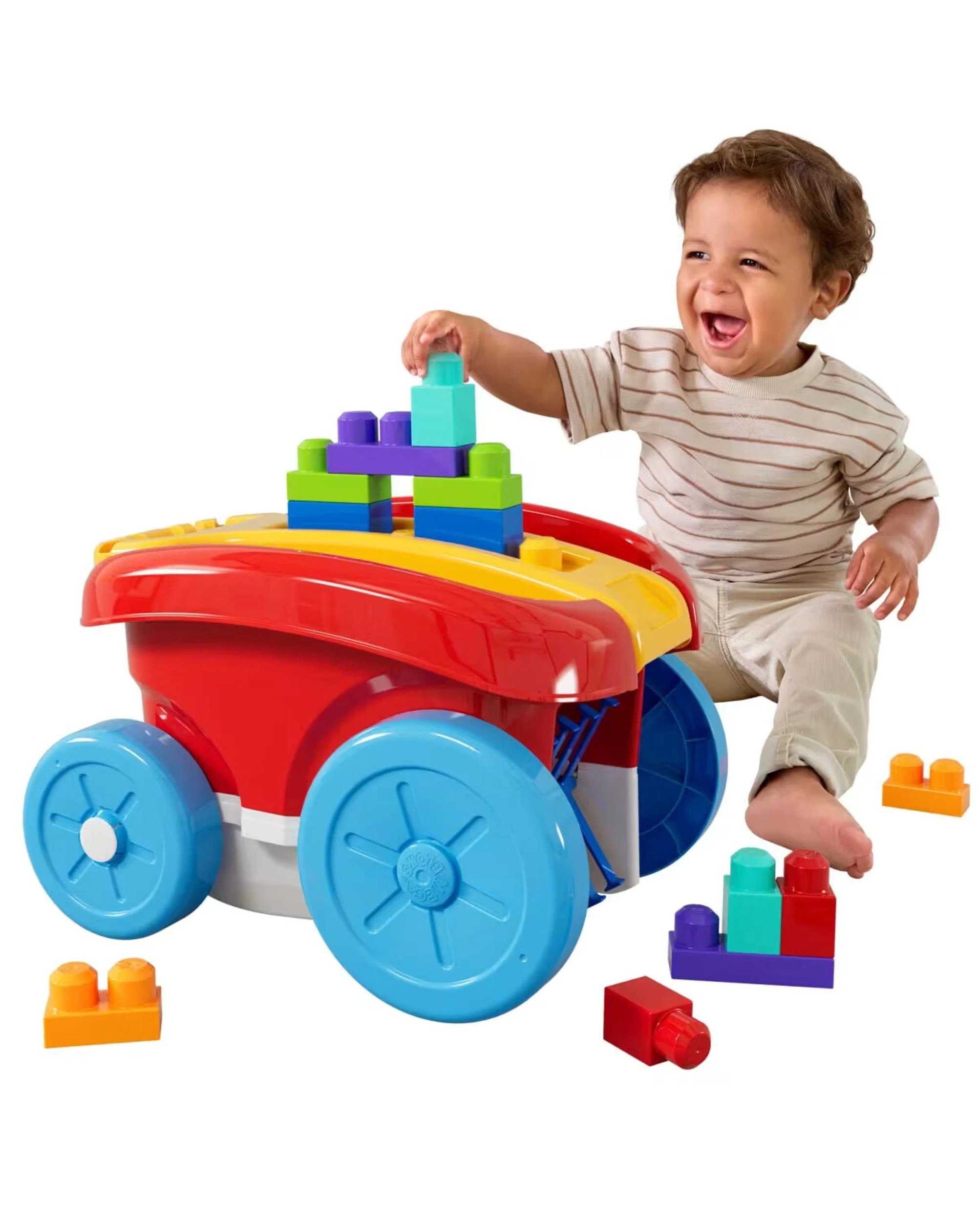 2 Mega Bloks Block Scooping Wagon, 2 of 6