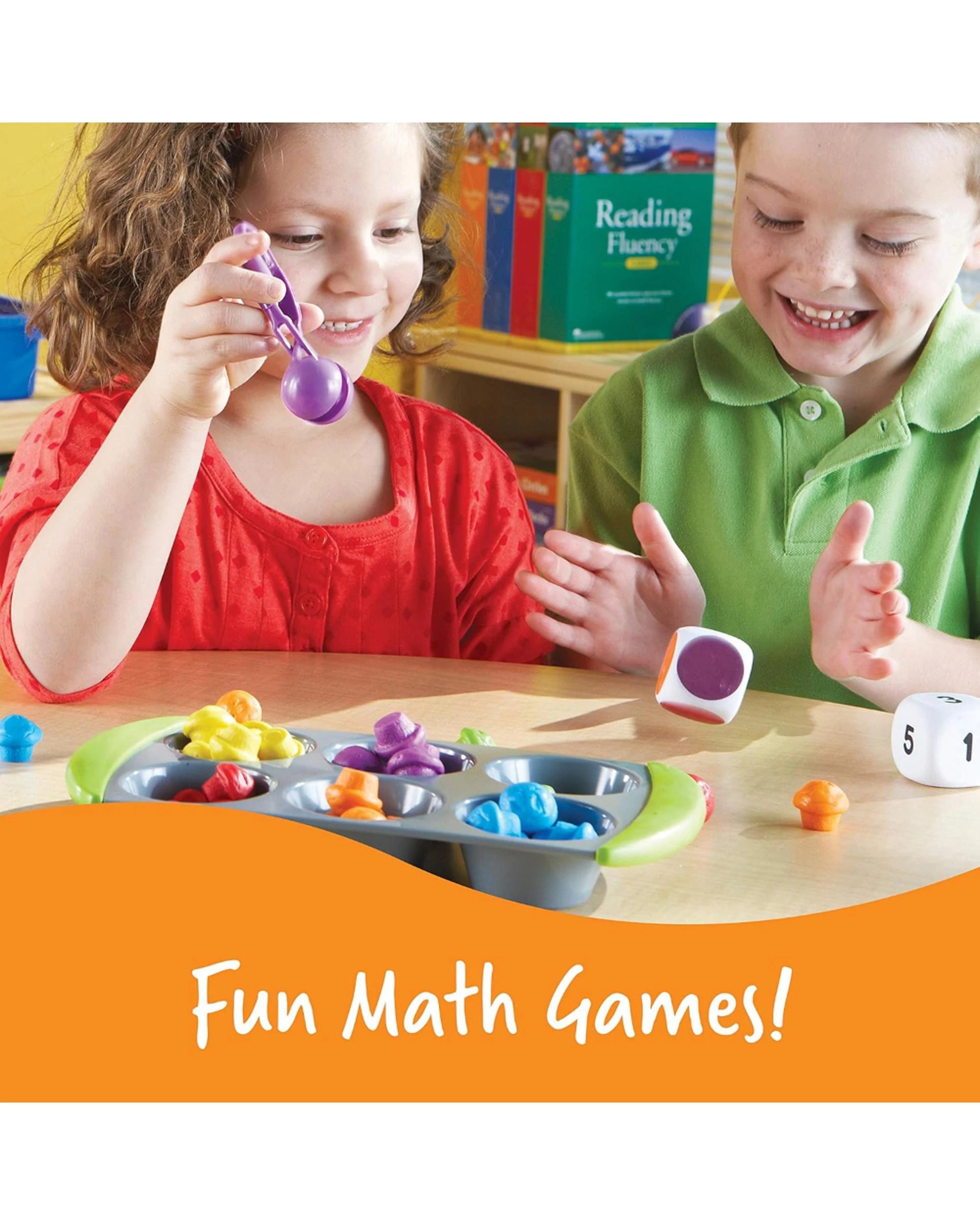 4 Mini Muffin Match Up Math Activity Set, 4 of 5
