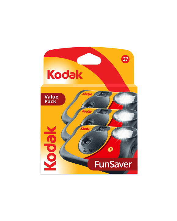 3 Pack Kodak Fun Saver Single Use Cameras