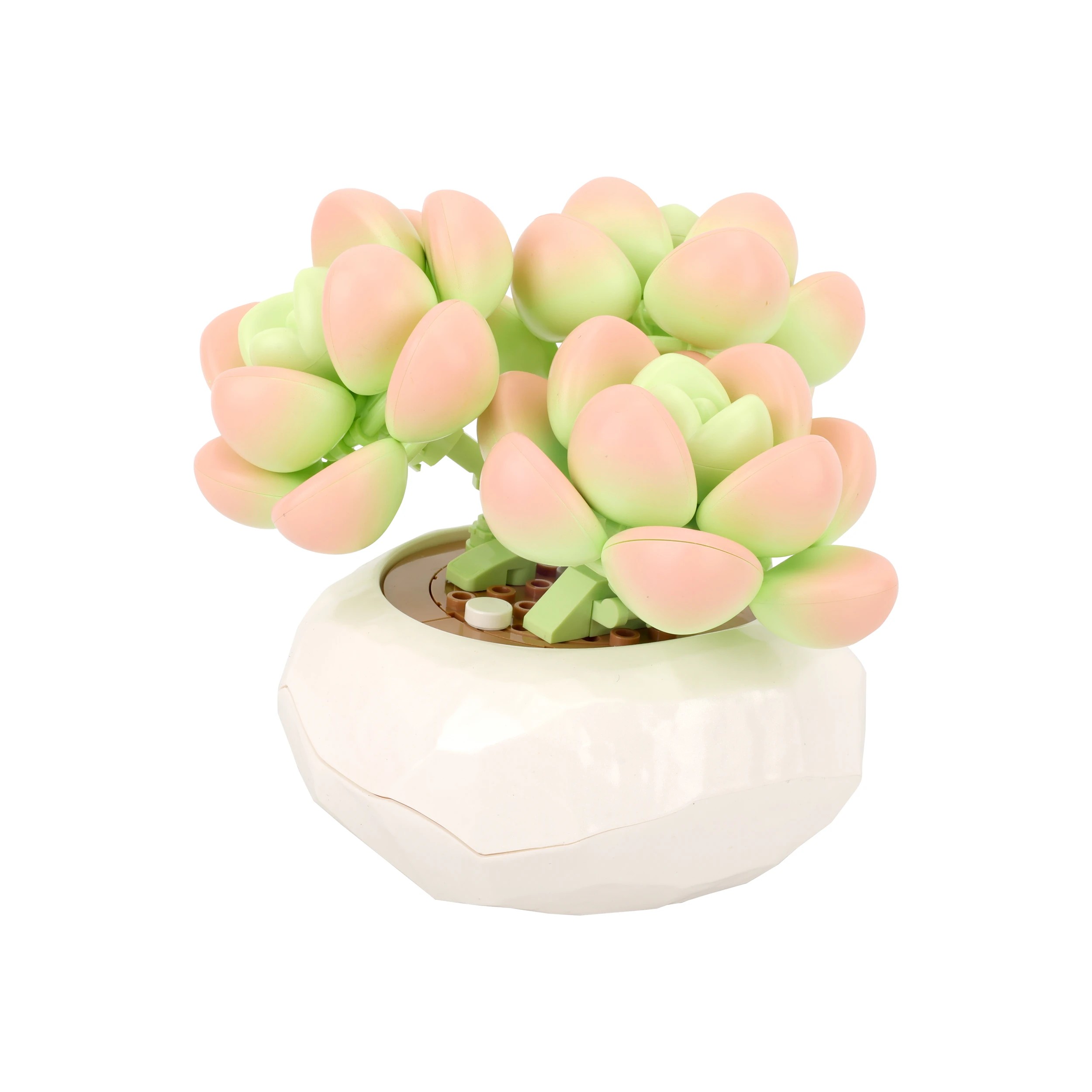 3 Mini Blocks Flower Series: Succulent Pot - Assorted, 3 of 8