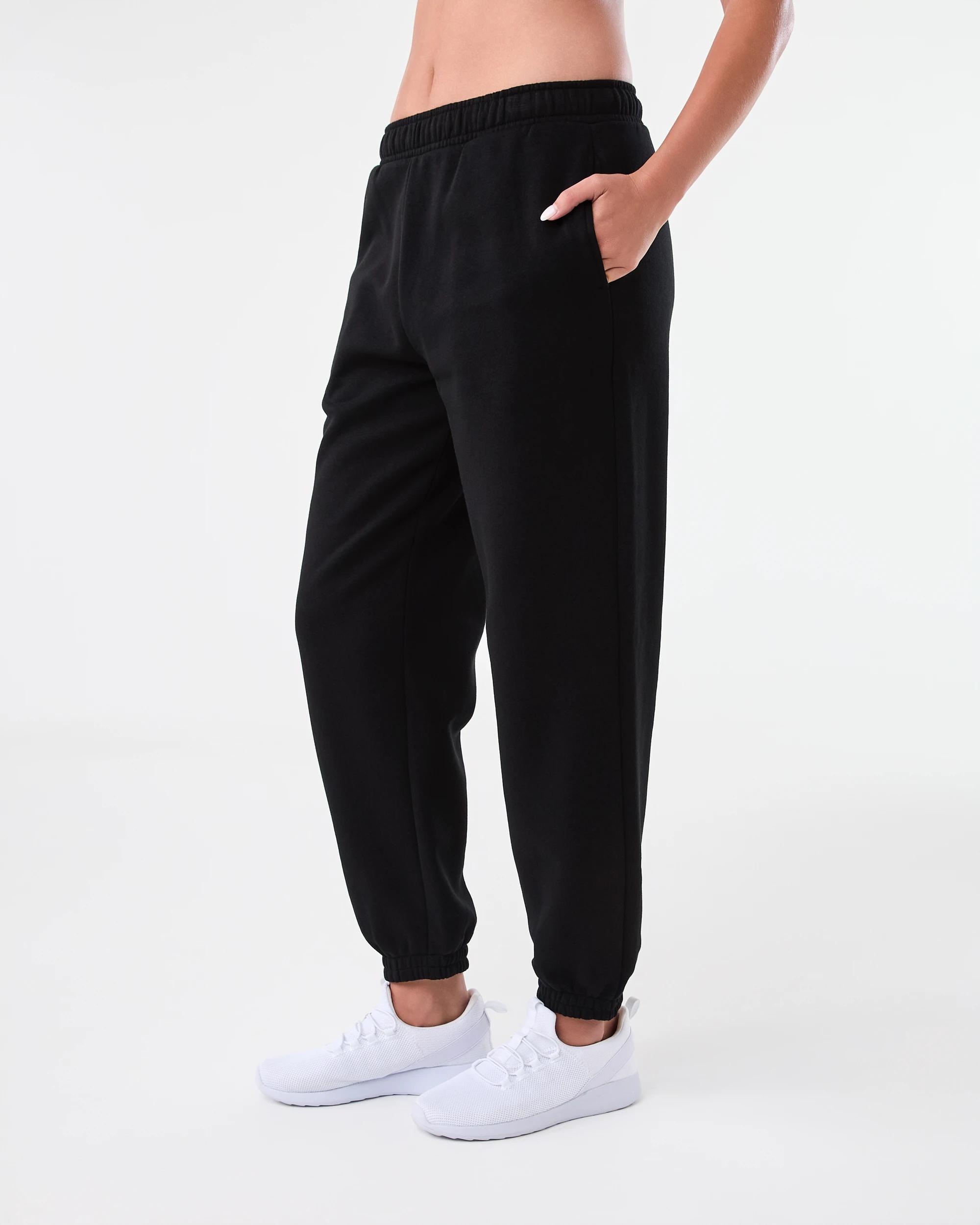 2 Tracksuit Cuff Joggers Black, 2 of 5