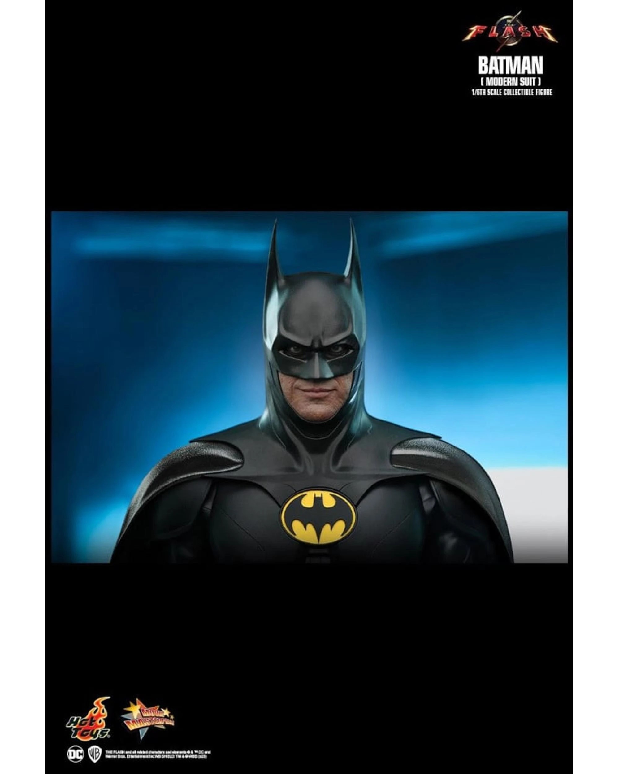 10 Hot Toys The Flash 2023 Batman Modern Suit 1:6 Figure, 10 of 10