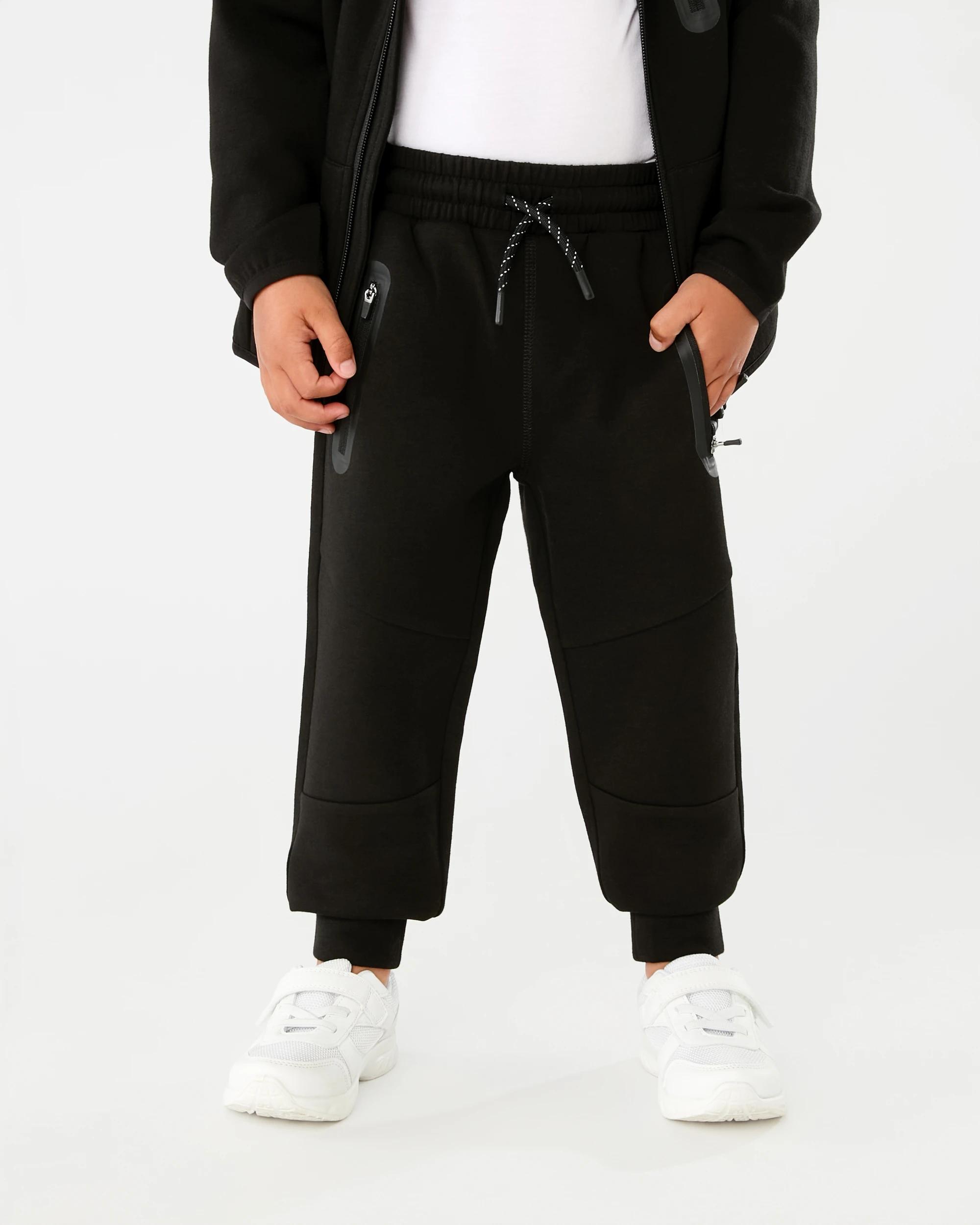 1 Active Kids Trackpants Black, 1 of 6