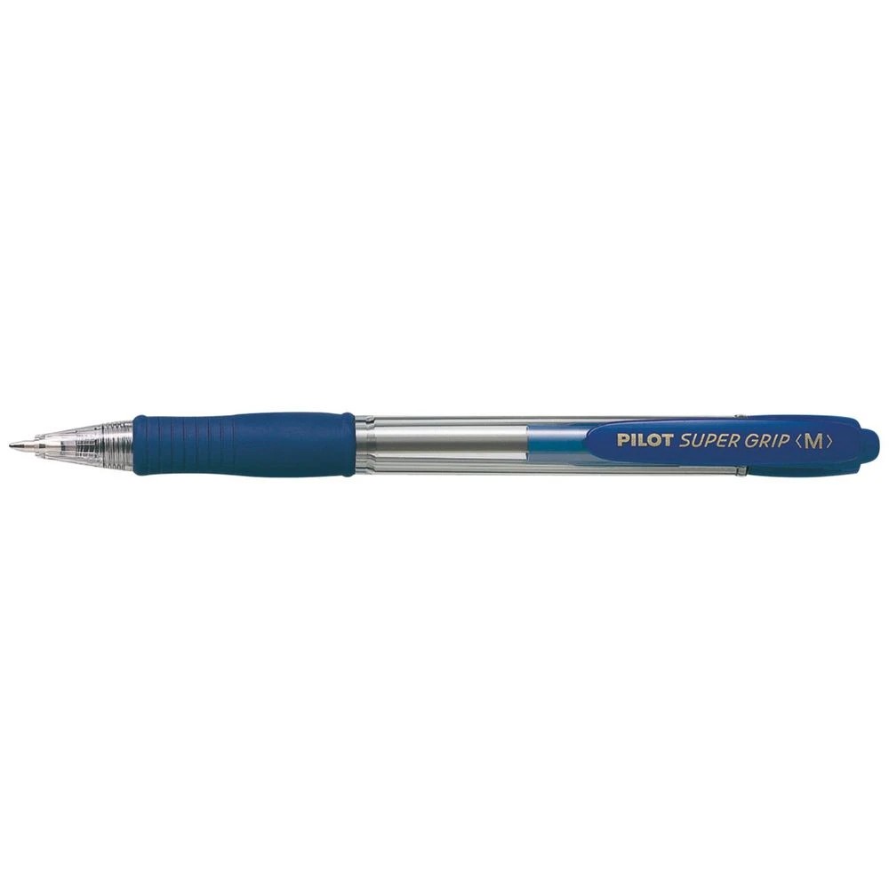 1 PILOT BPGP Super Grip Ballpoint Pen Blue, 1 of 1