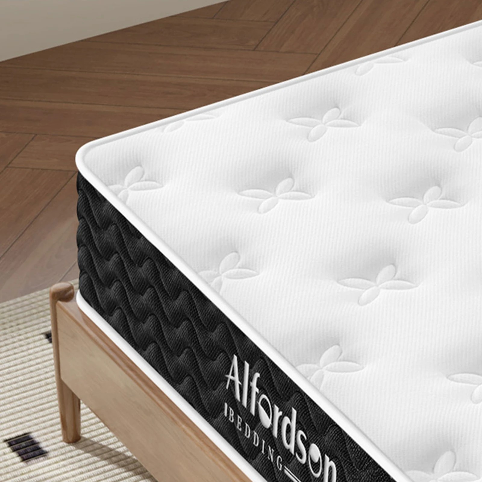 5 Alfordson Mattress 14CM Tight Top Spring Foam Bedding Medium Firm - Double Bed, 5 of 10
