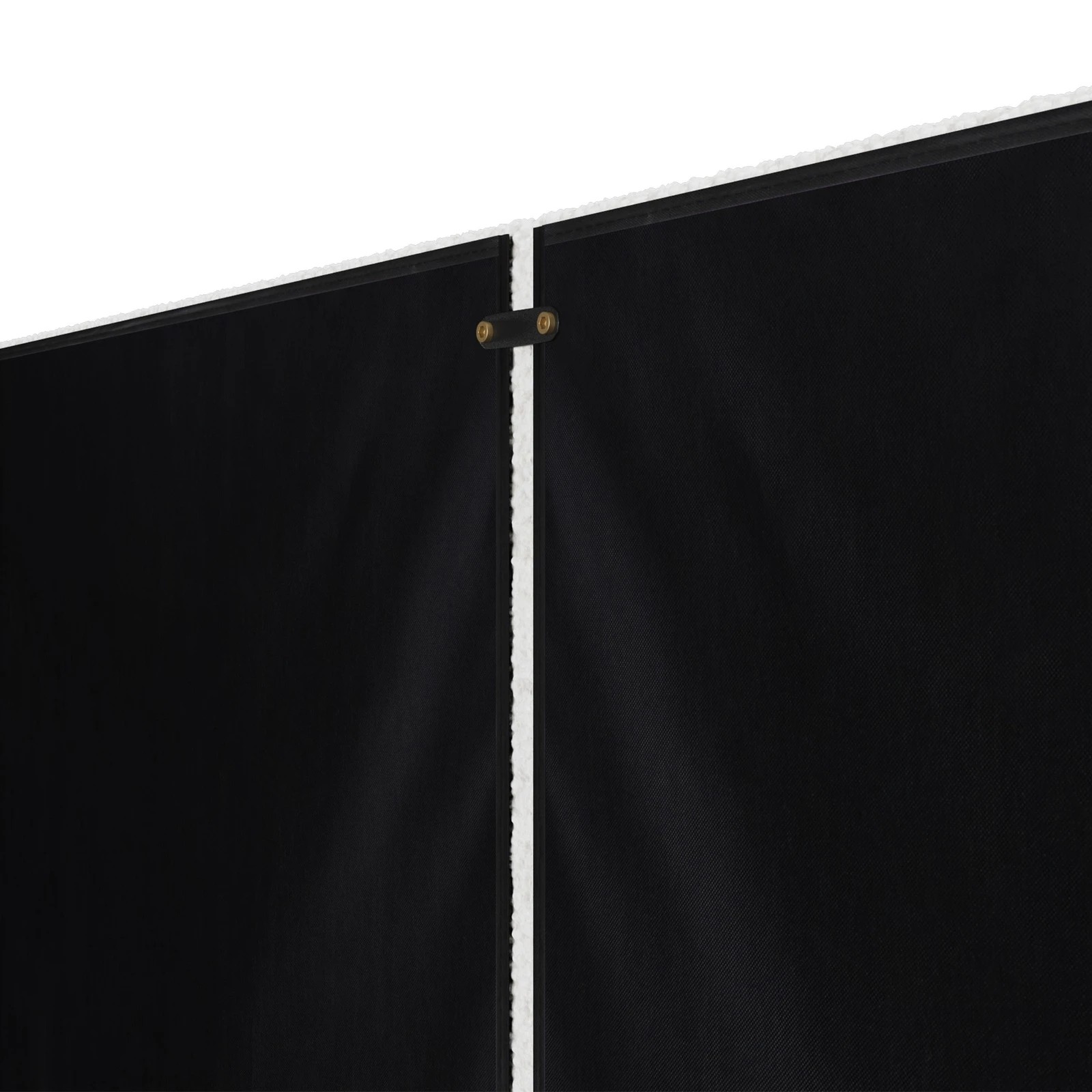 9 Oikiture Bed Frame Headboard Double Queen King Size Head Bedhead
 - White, 9 of 10