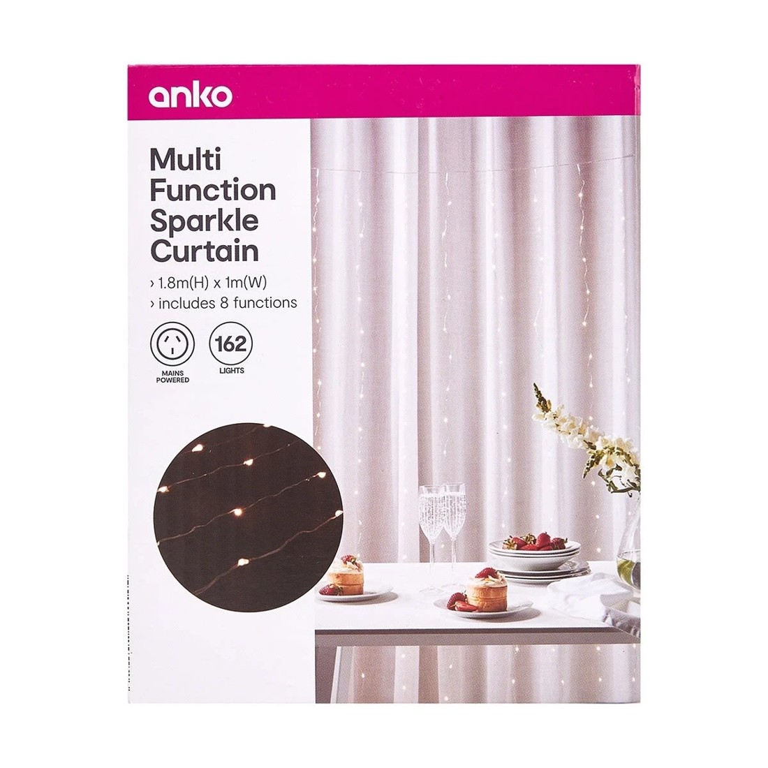 10 Multi Function Sparkle Curtain Lights, 10 of 10