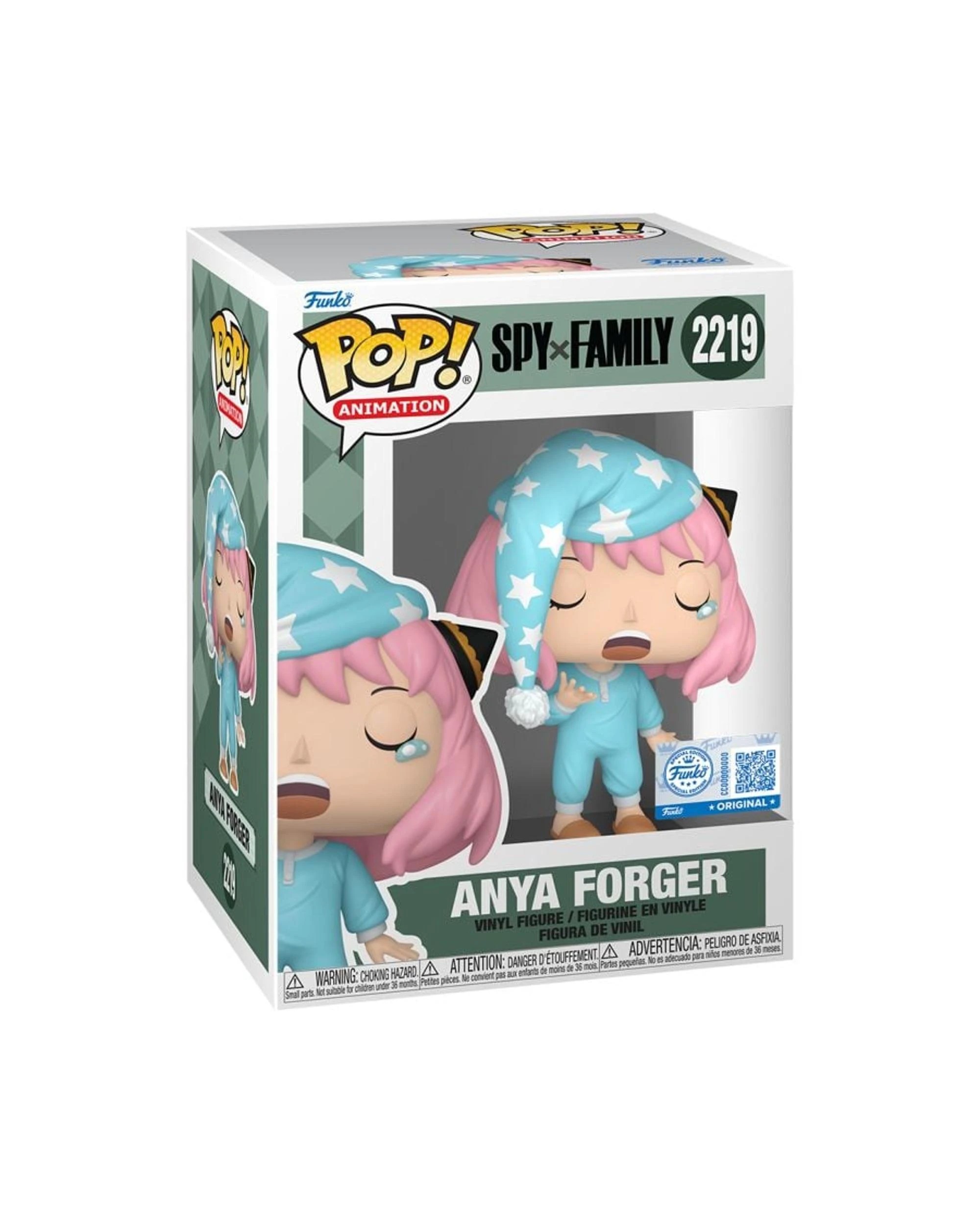 3 Spy X Family Anya Forger - Pyjamas -  Funko POP! Vinyl, 3 of 3