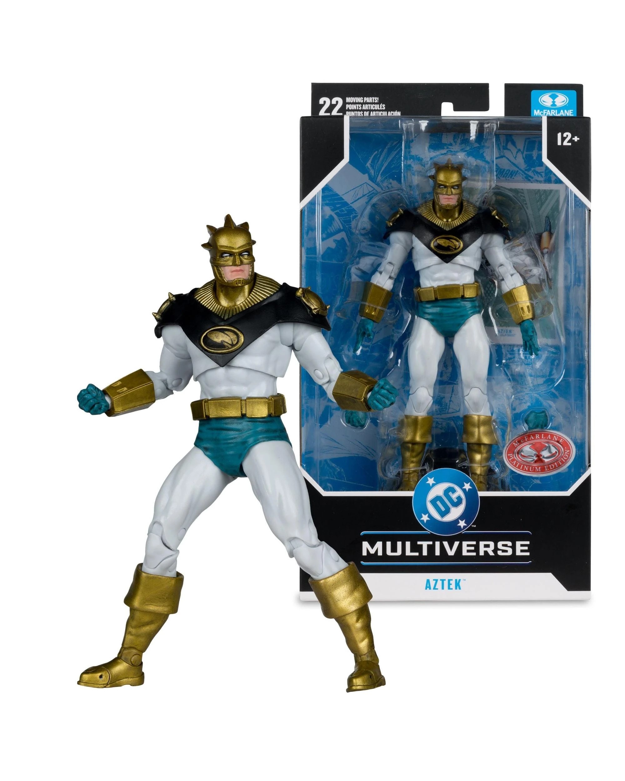 1 DC Multiverse DC Classic Aztek Red Platinum Edition 7 inch Action Figure, 1 of 8