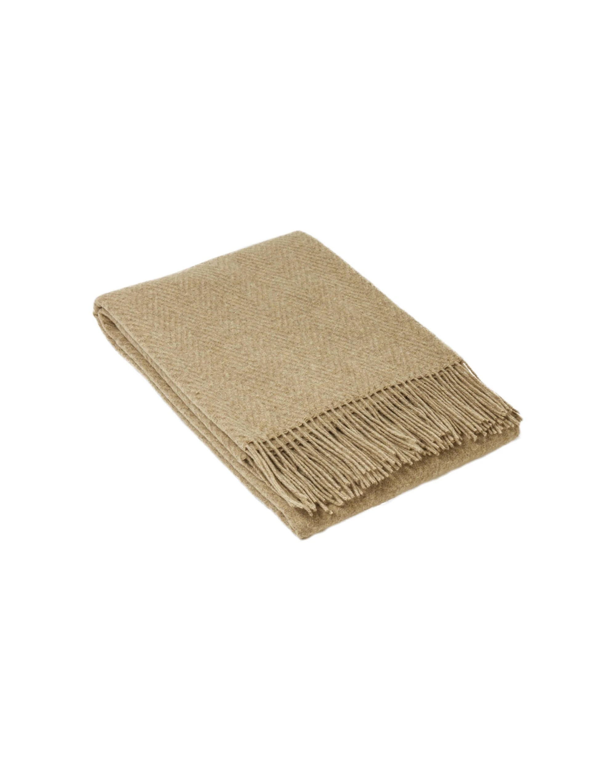 1 Codu Hampton Merino Wool Blend Throw Rug Home Decor Camel, 1 of 1
