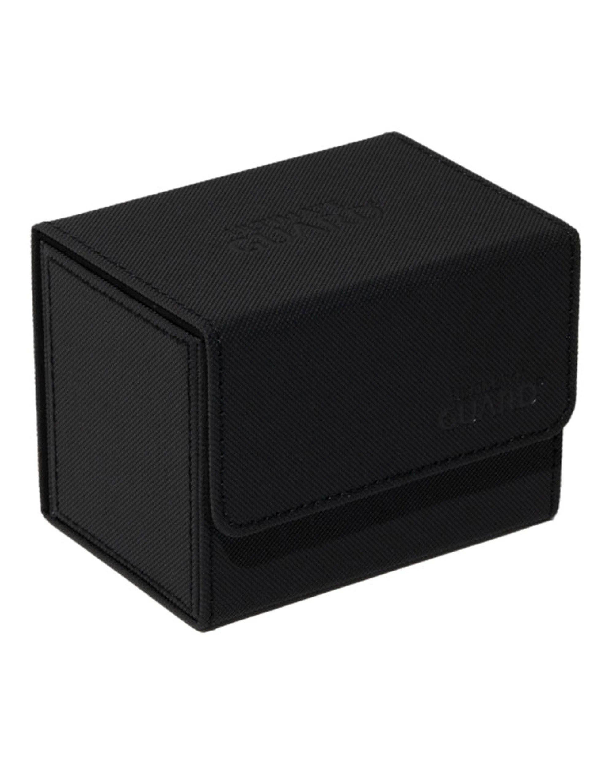 4 Ultimate Guard Sidewinder 80+ Xenoskin Monocolour Deck Box - Black, 4 of 6