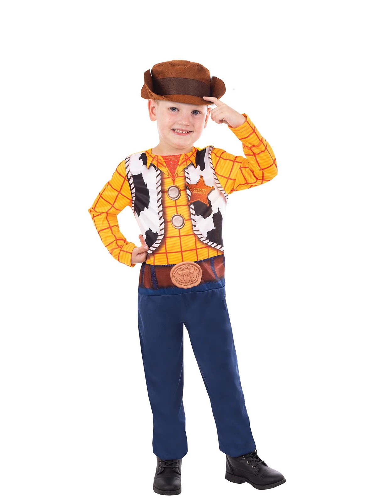 1 Disney Pixar Toy Story Woody Kids Costume - Ages 3-5, 1 of 4
