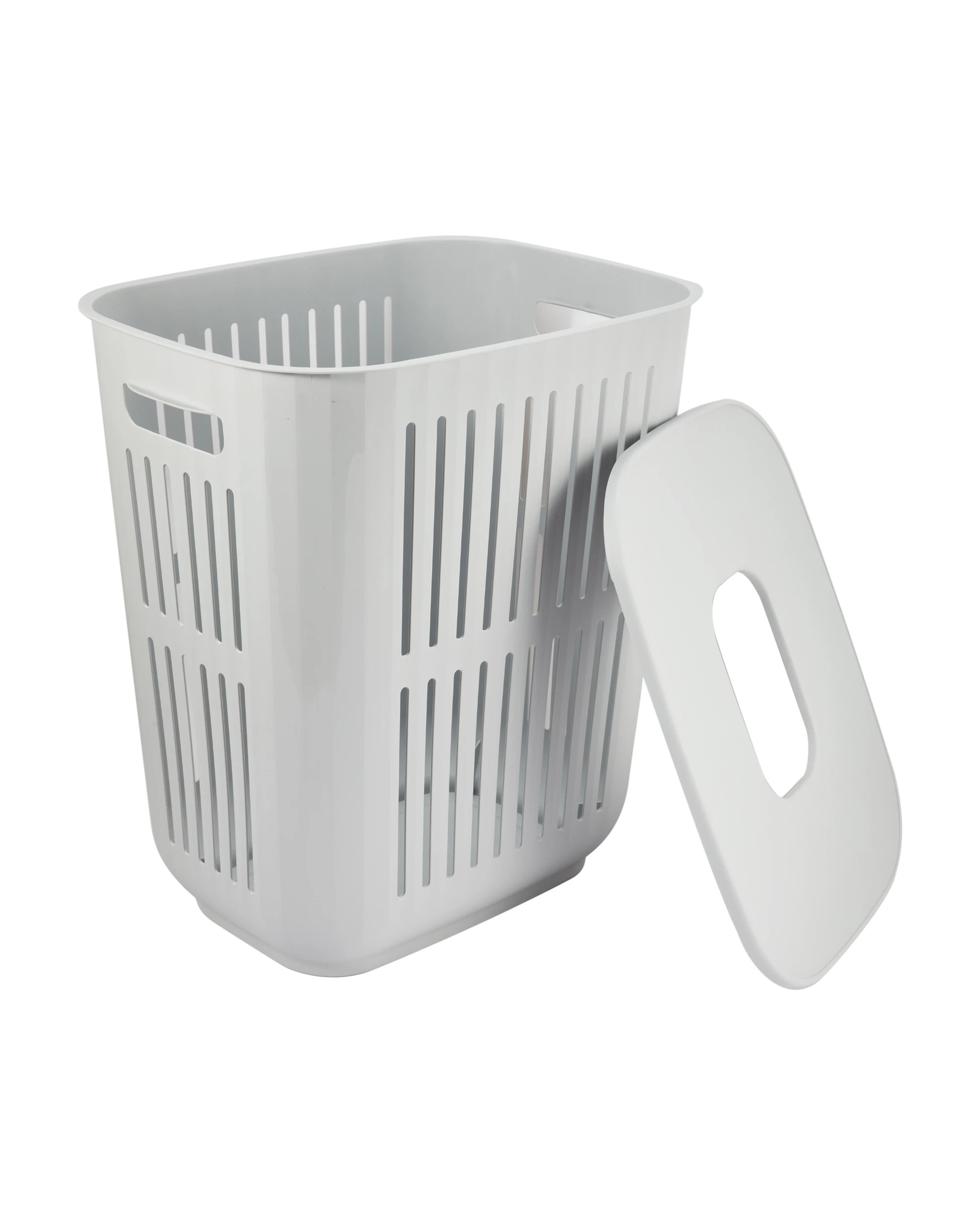 2 80L Nordic Laundry Hamper - Grey, 2 of 6
