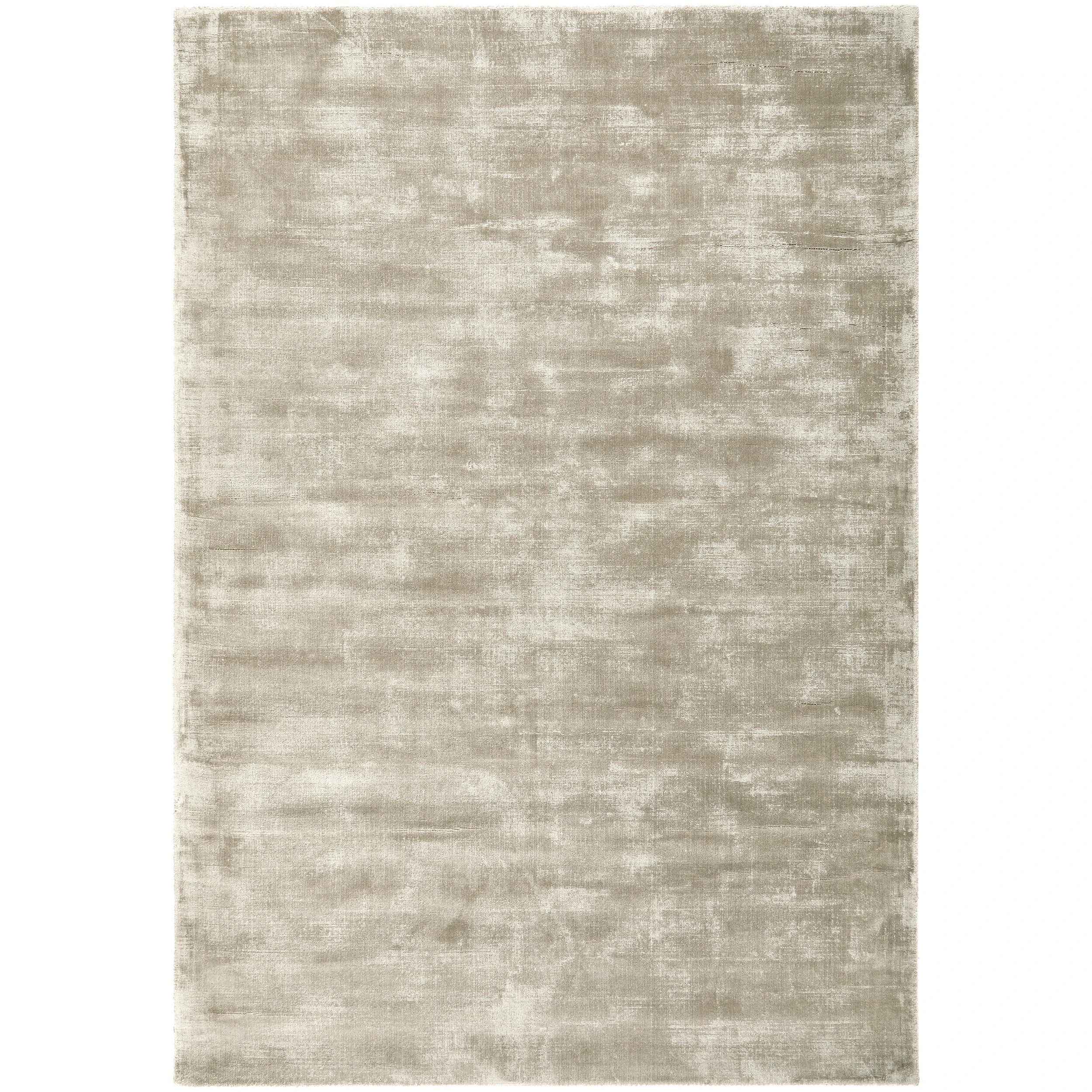 1 Common Ground Rugs Serene 400x300cm - Extra Extra Large Hand Loomed Rug - Silver, 1 of 9