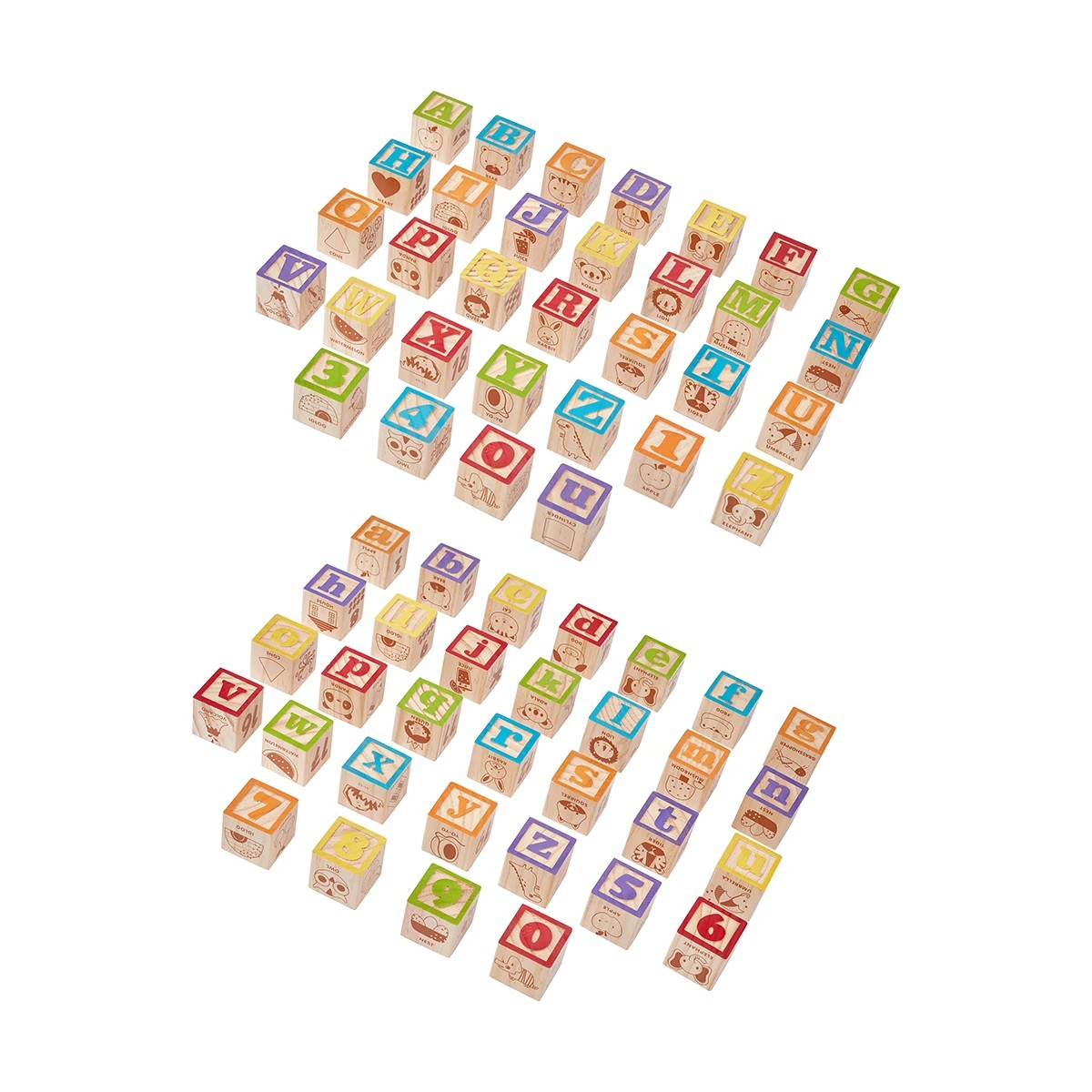 1 Wooden Alphabet Blocks, 1 of 9