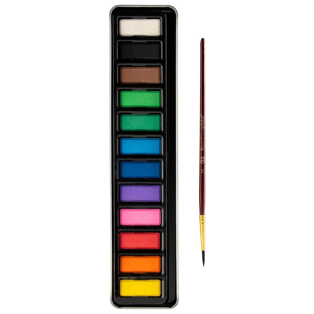 4 Royal & Langnickel Watercolour Painting Set 14 Pack, 4 of 6