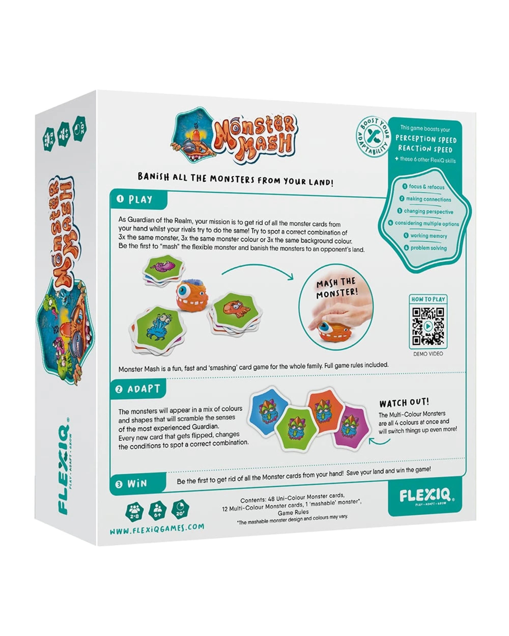 7 Monster Mash Card Game, 7 of 7