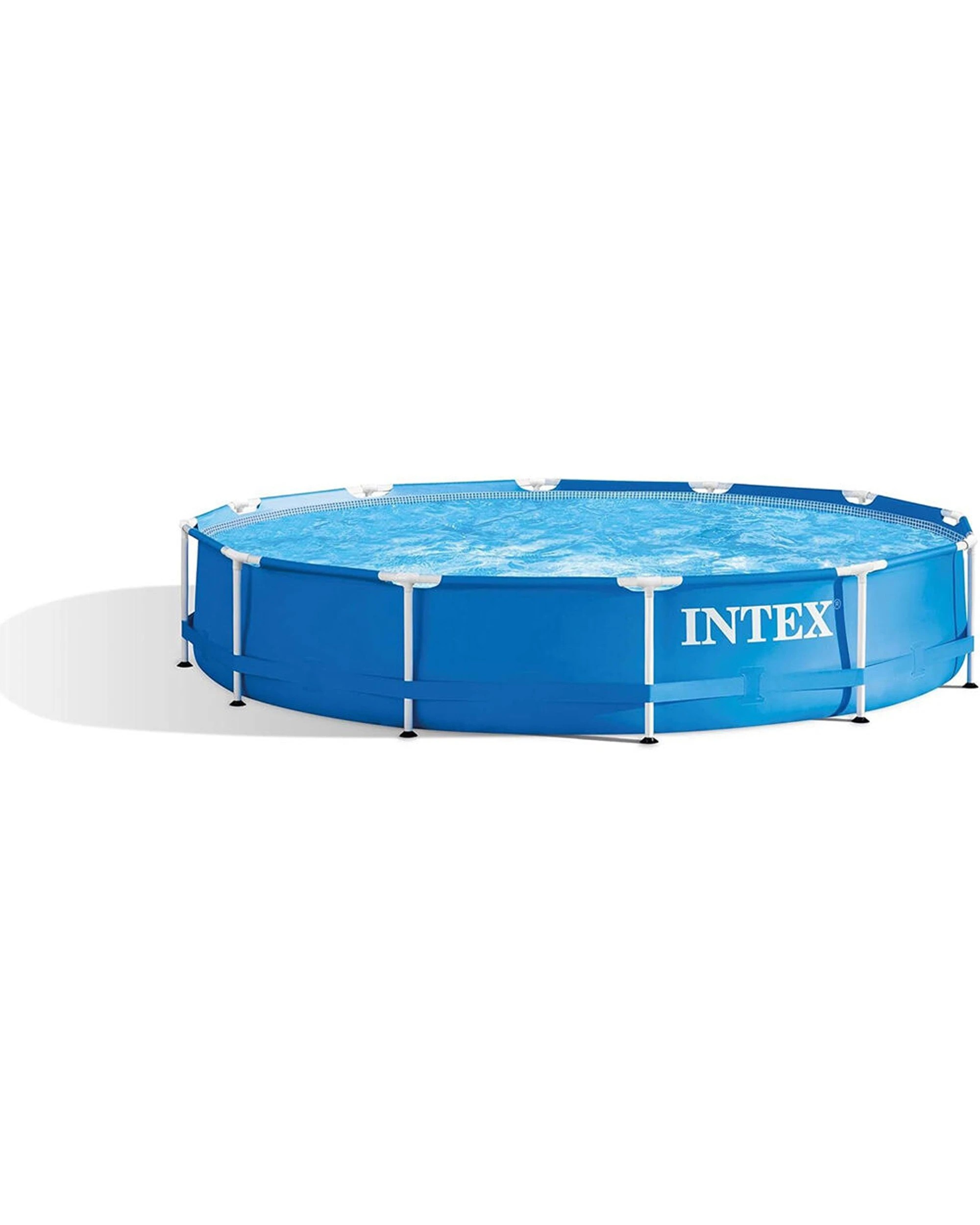 1 Intex Metal Frame Pool Set (W/220-240V Filter Pump) 6y+ - Blue, 1 of 4